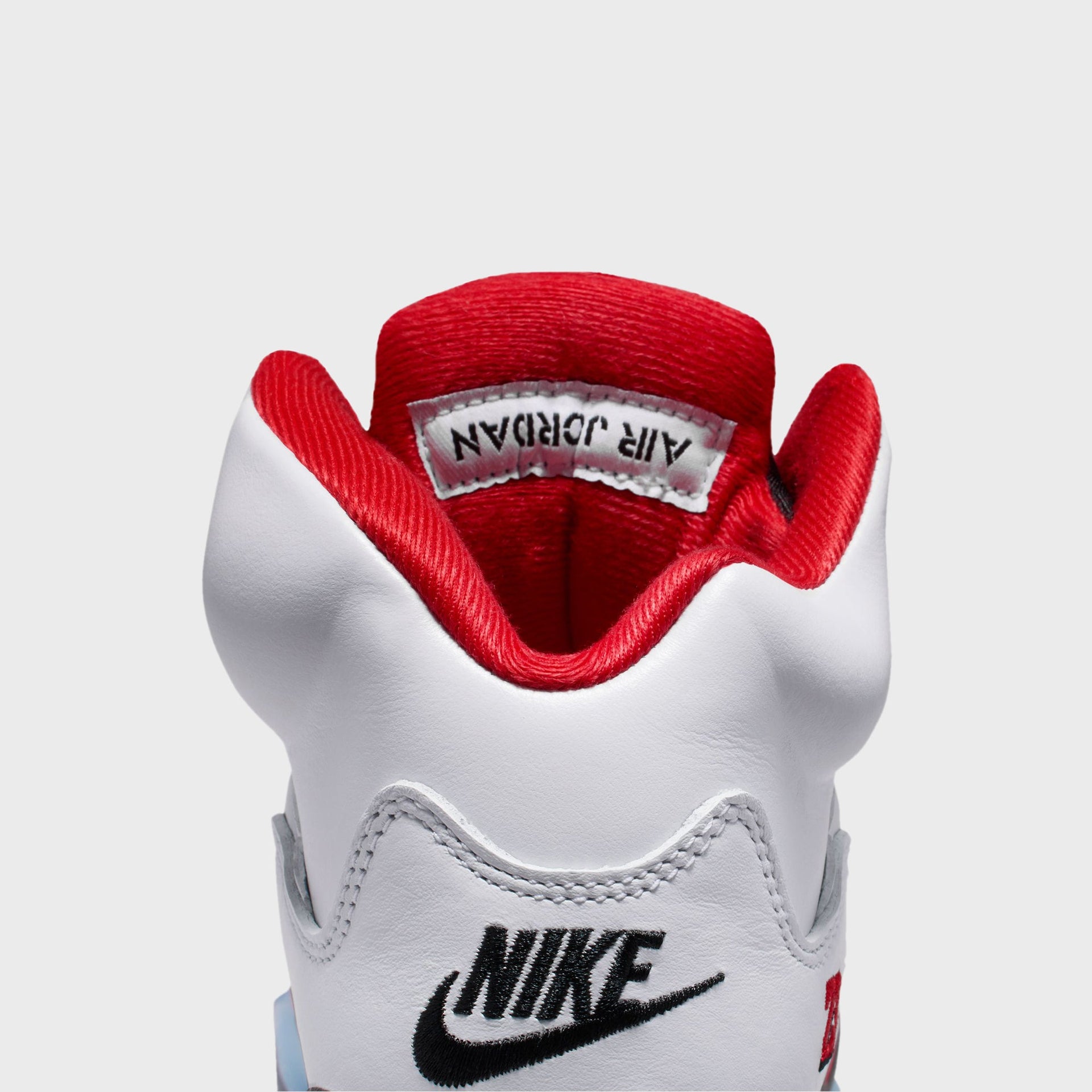 Jordan GS Air Jordan 5 Retro OG - White / Fire Red / Black