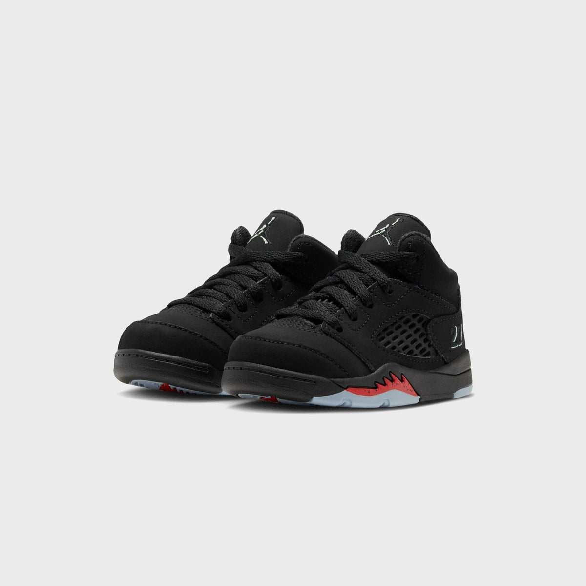 Jordan TD Jordan 5 Retro - Black / Picante Red / Glow In The Dark / Multi Color