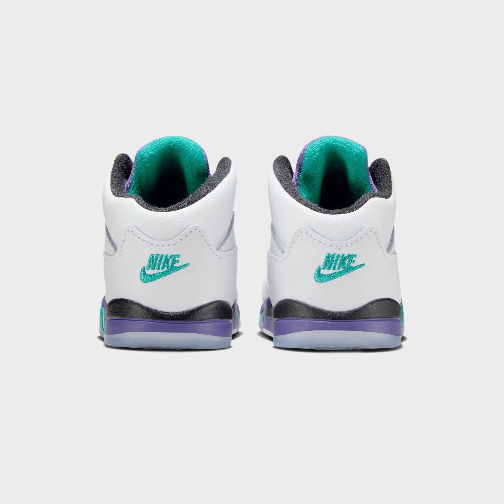 Nike Toddler Air Jordan 5 - Black / New Emerald / Grape Ice