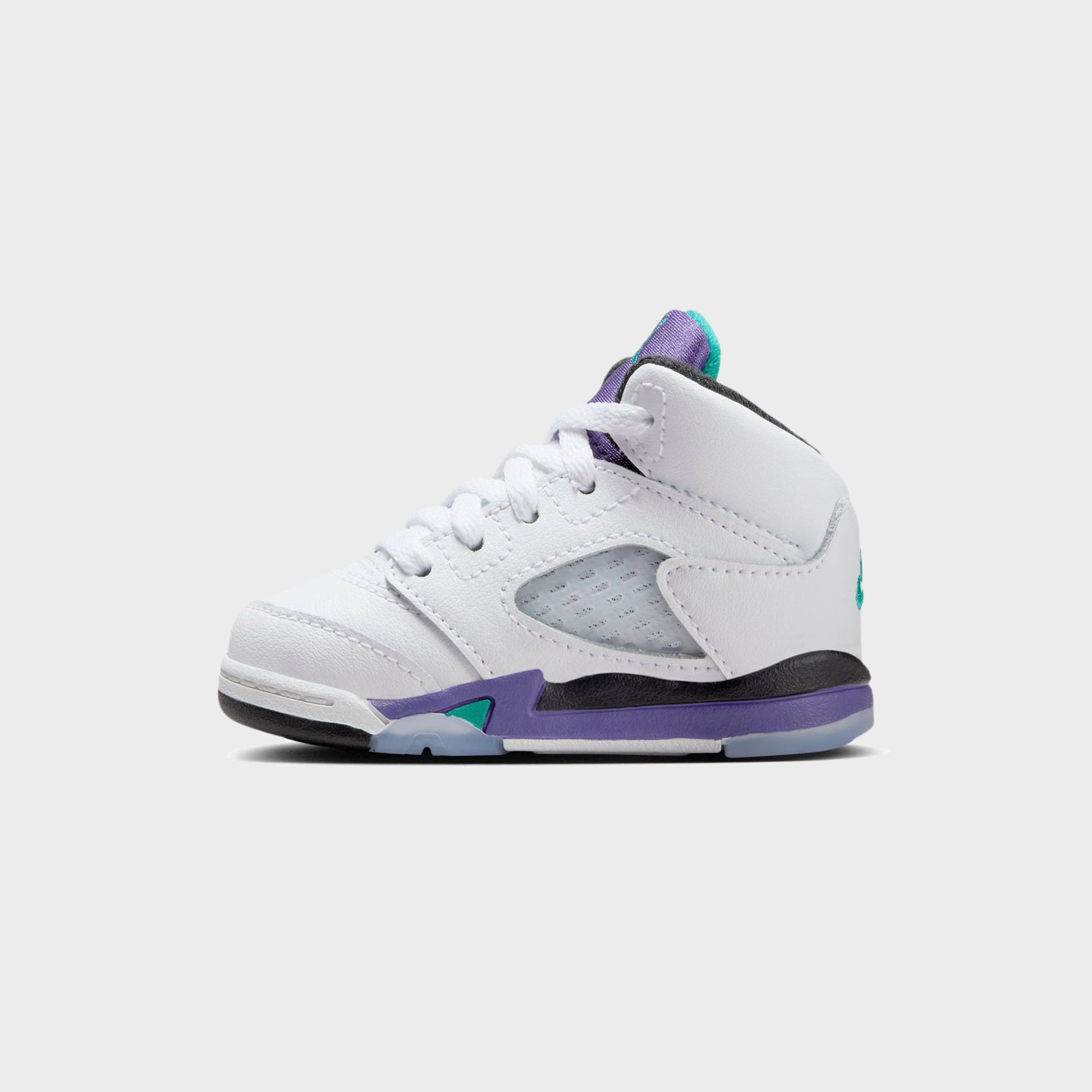 Nike Toddler Air Jordan 5 - Black / New Emerald / Grape Ice