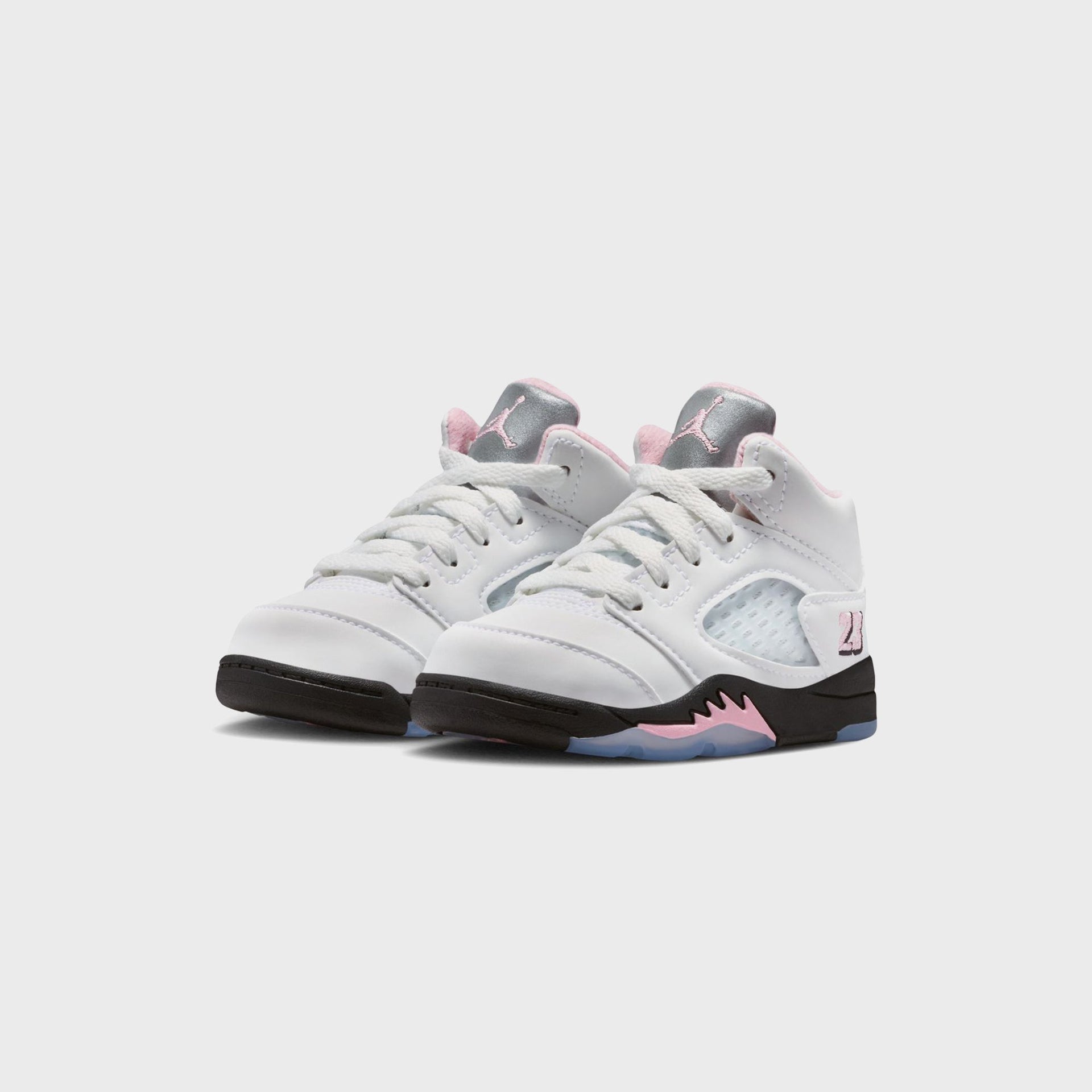 Jordan TD Air Jordan 5 OG - White / Medium Soft Pink / Black