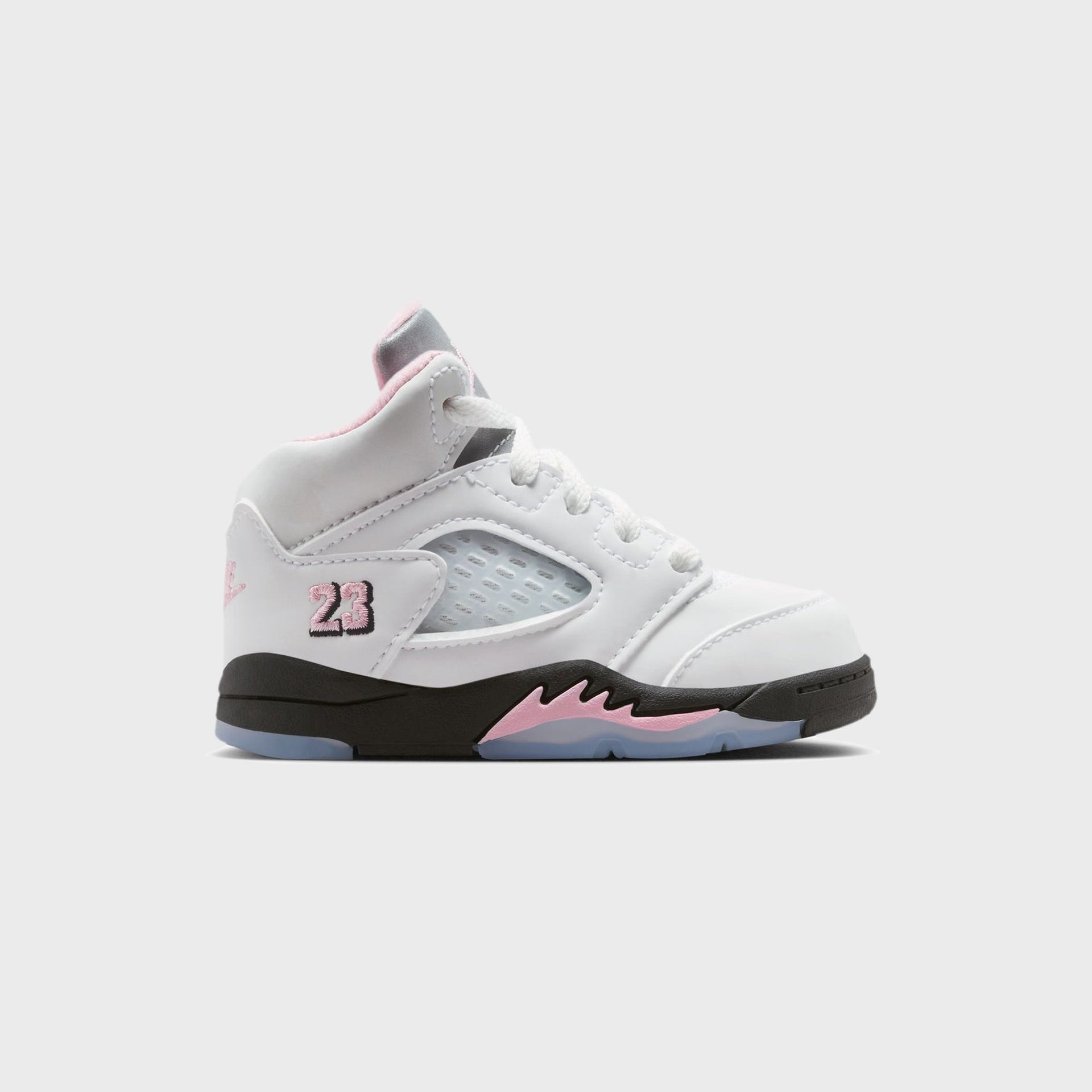 Jordan TD Air Jordan 5 OG - White / Medium Soft Pink / Black