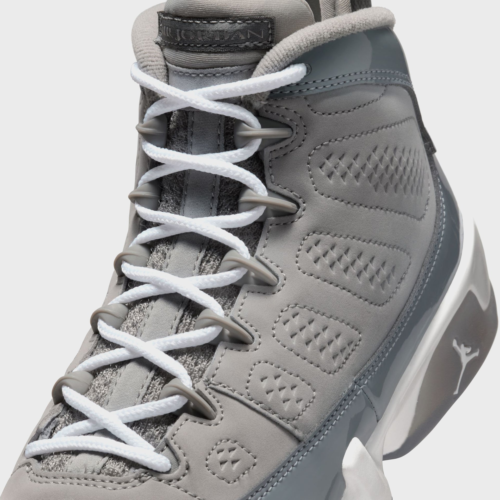 Nike GS Air Jordan 9 Retro - Medium Grey / Cool Grey / White