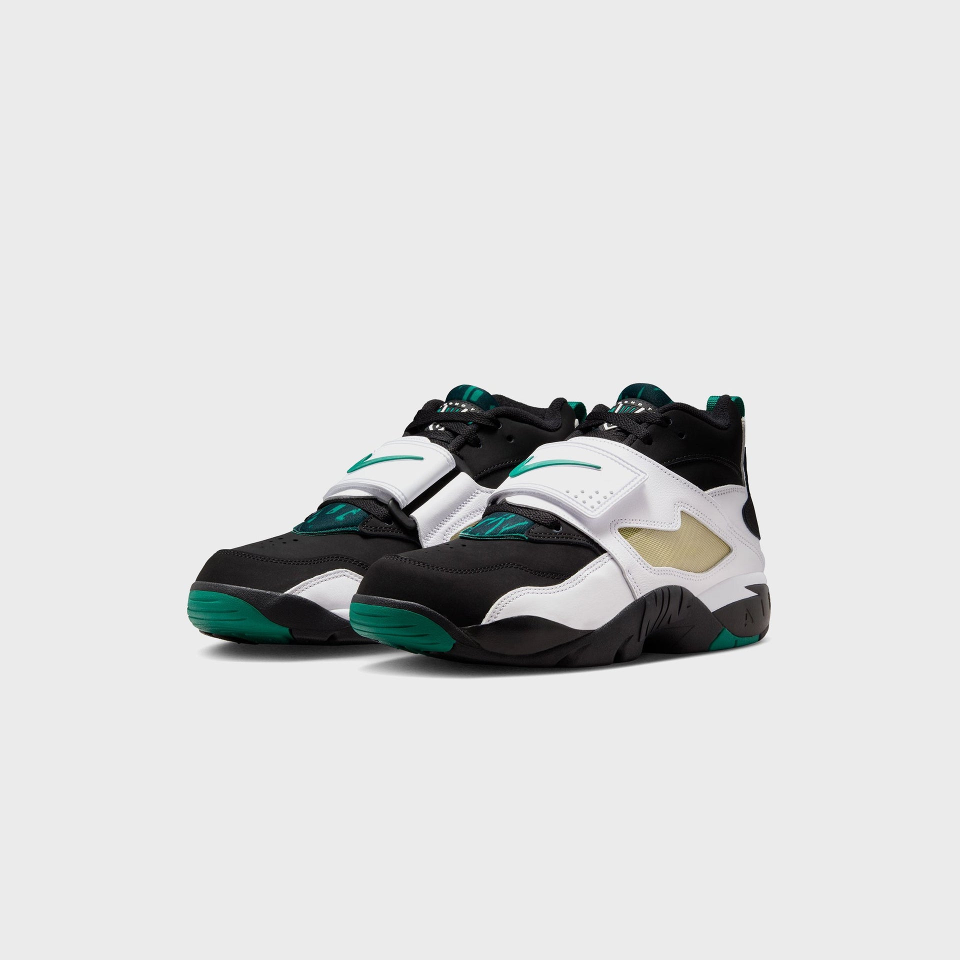 Nike Air Diamond Turf 93 - Black / Mystic Green / White / Golden Tussah