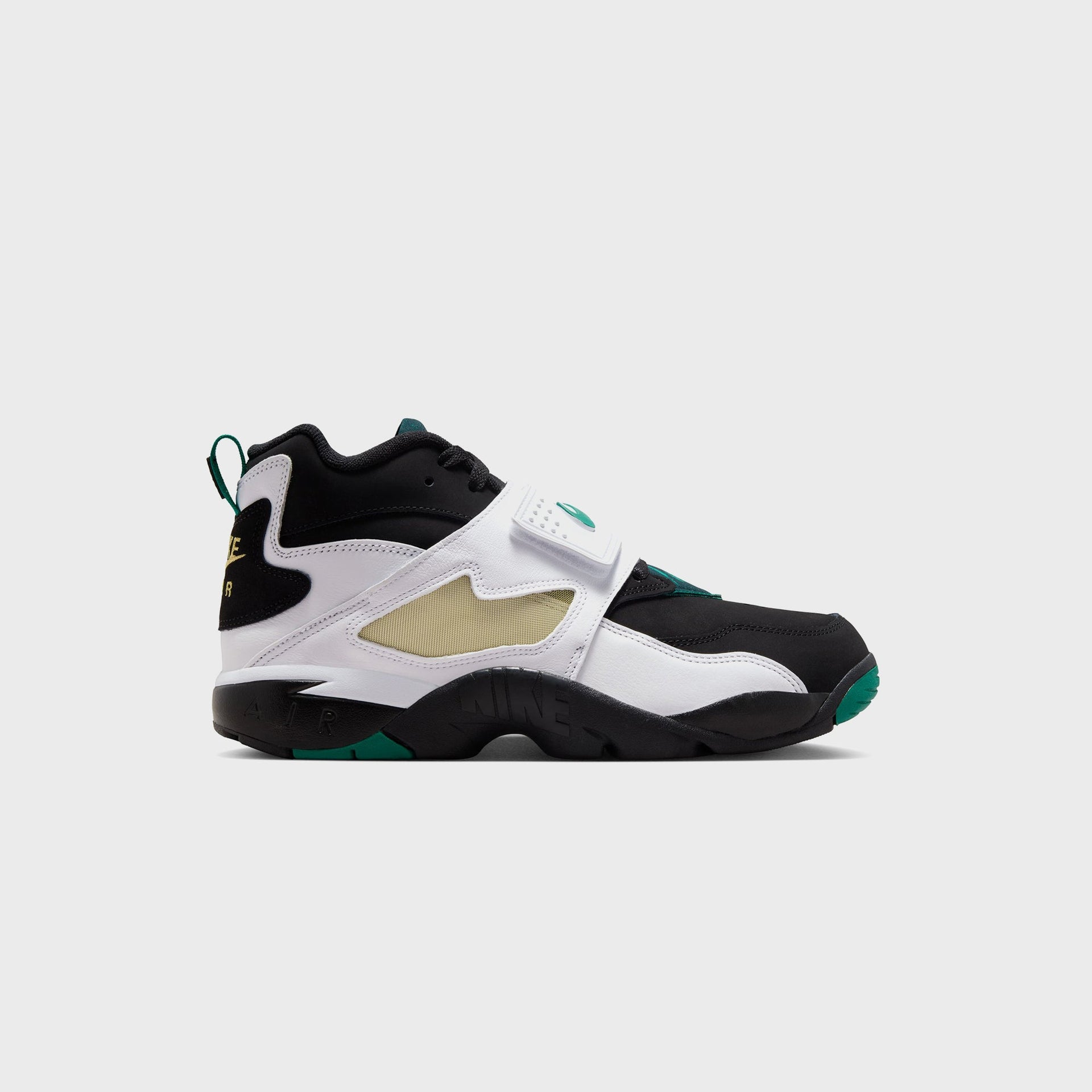Nike Air Diamond Turf 93 - Black / Mystic Green / White / Golden Tussah
