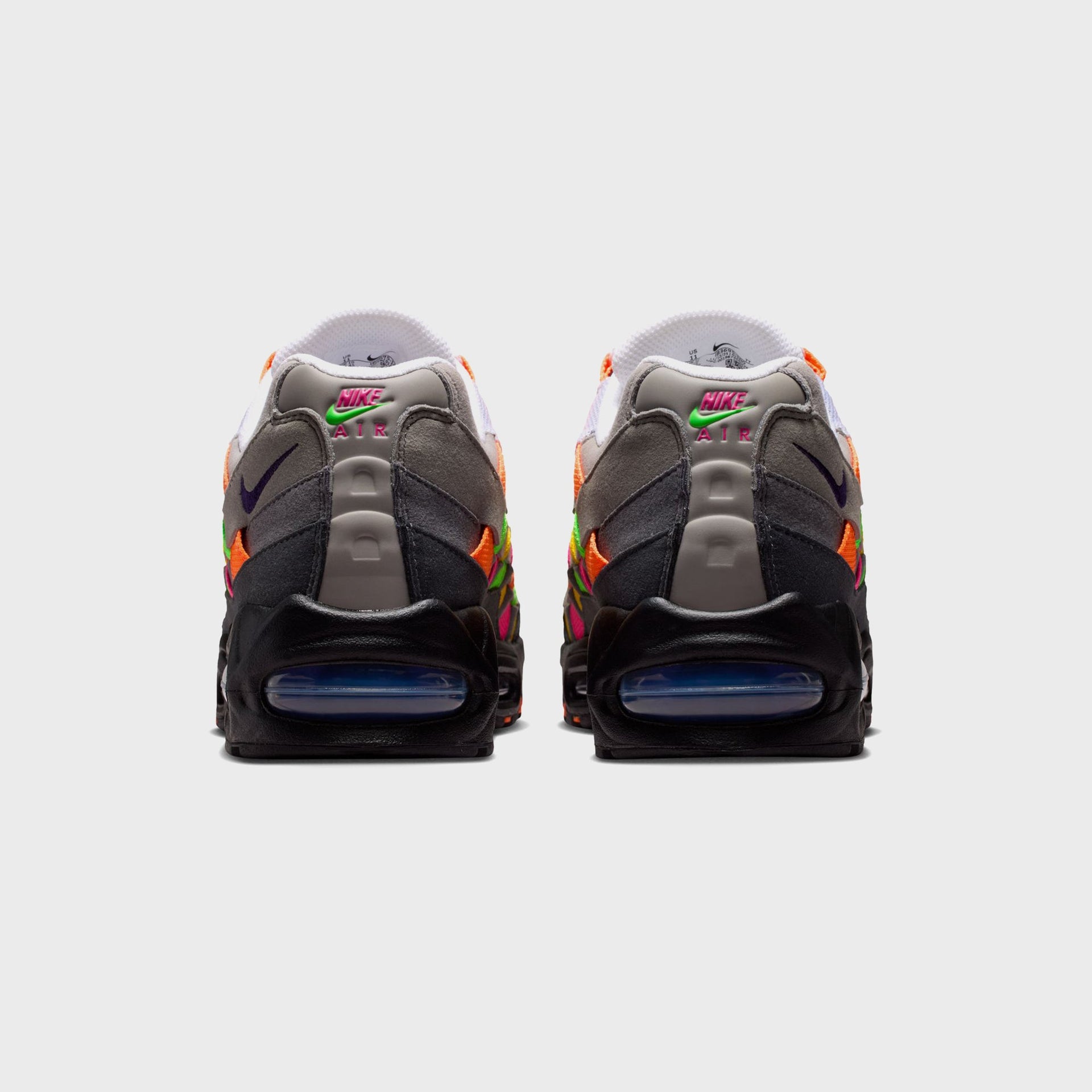 Nike Air Max 95 Big Bubble - White / Purple Dynasty / Pearl Gray / Light Charcoal