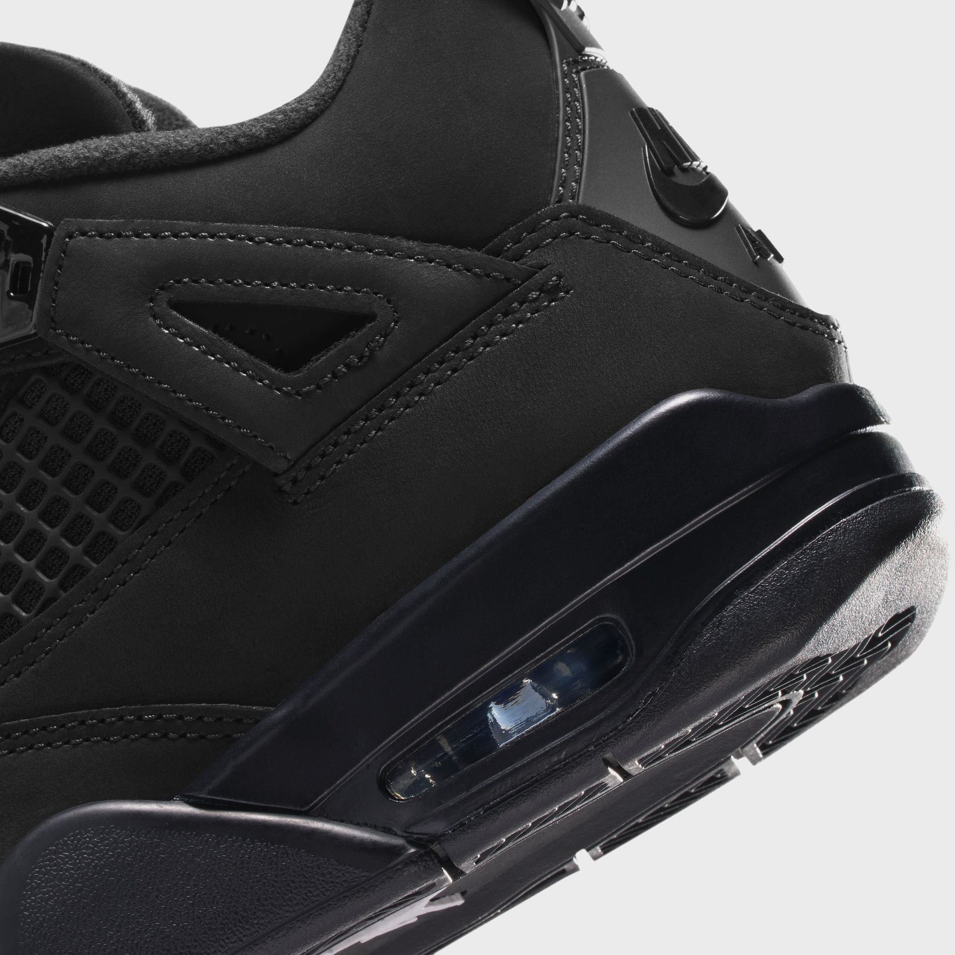 Jordan GS Air Jordan 4 Retro - Black / Light Graphite