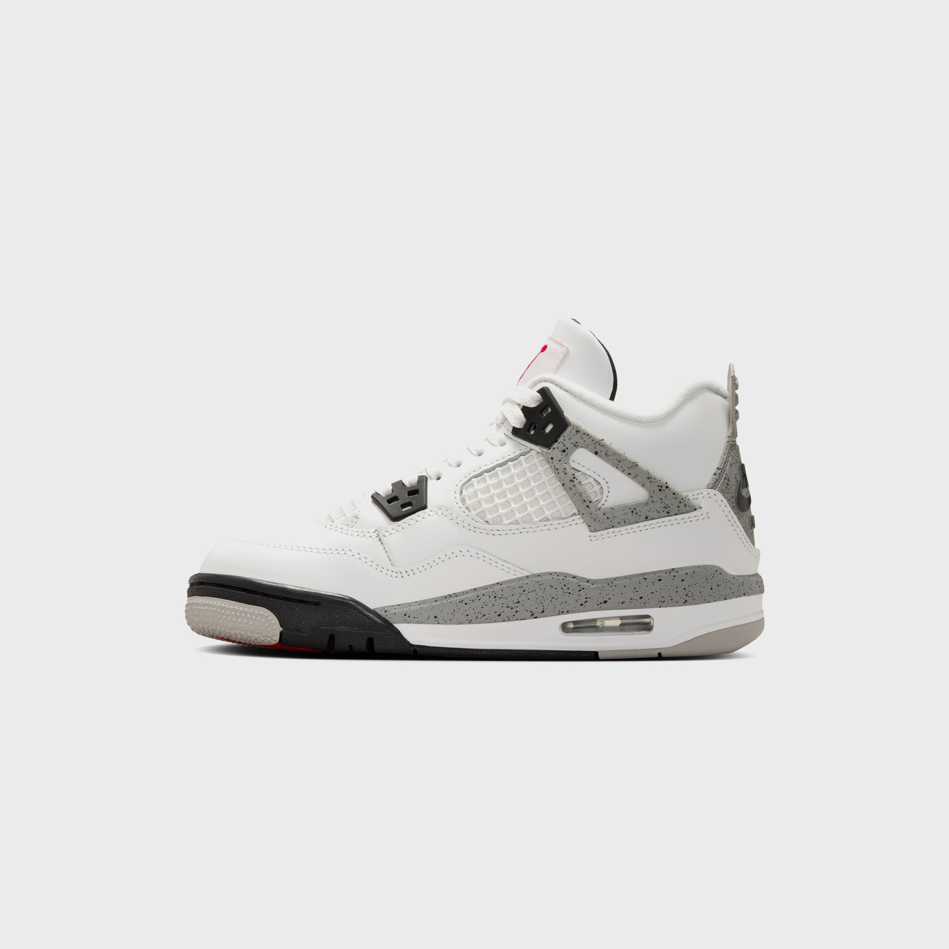 Jordan GS Air Jordan 4 Retro - Summit White / Fire Red / Tech Grey / Black