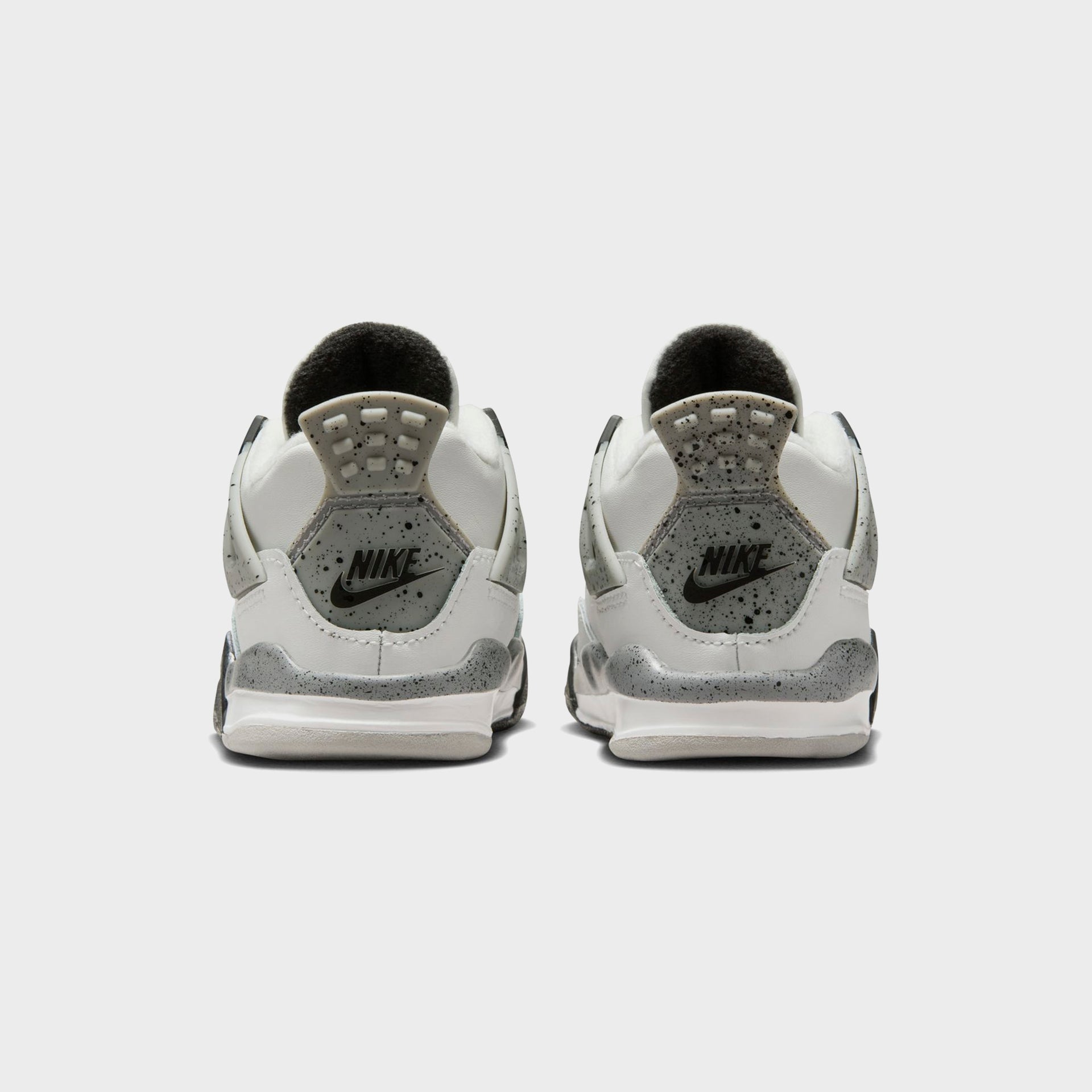 Nike TD Air Jordan 4 Retro - Summit White / Fire Red / Tech Grey / Black