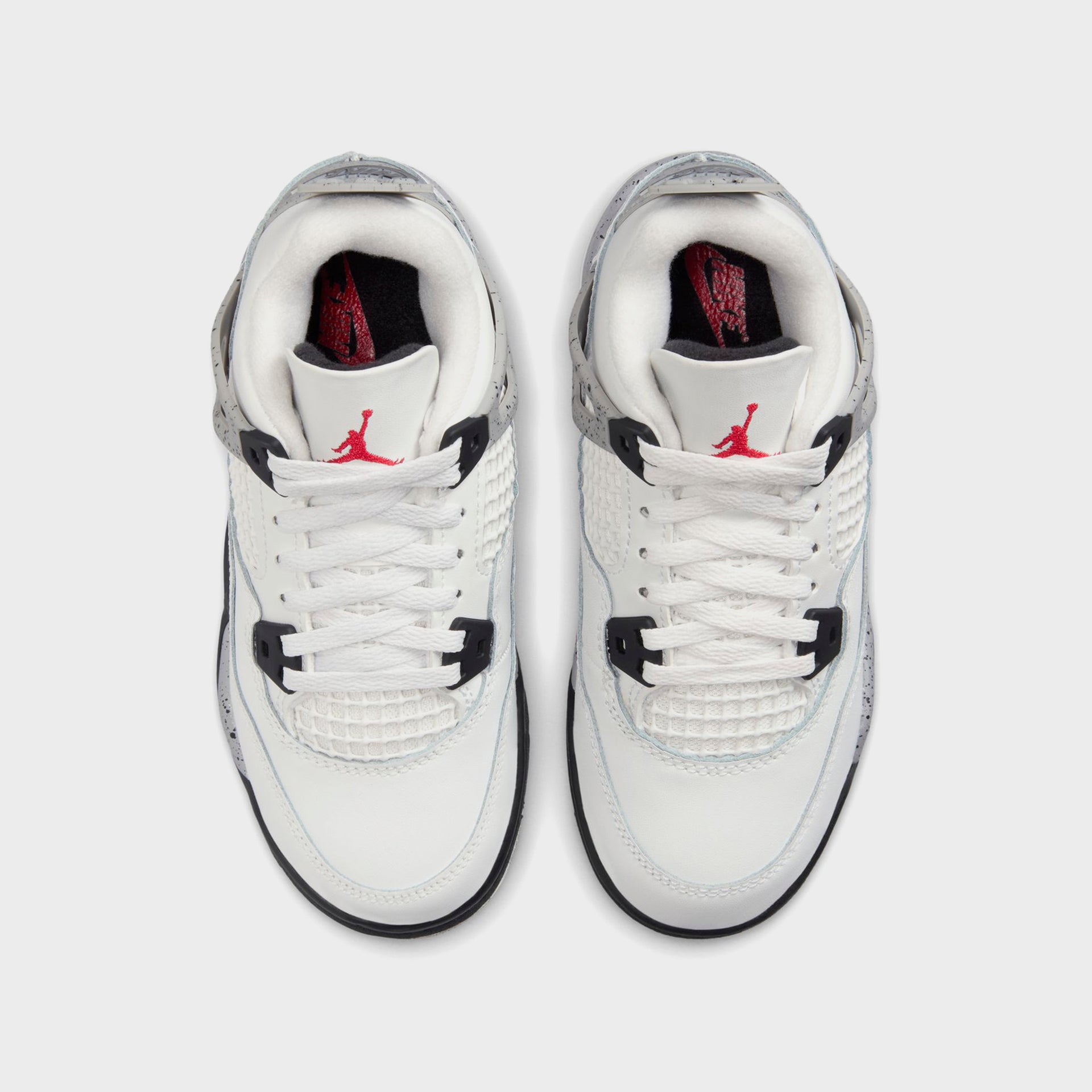 Nike PS Air Jordan 4 Retro - Summit White / Fire Red / Tech Grey / Black