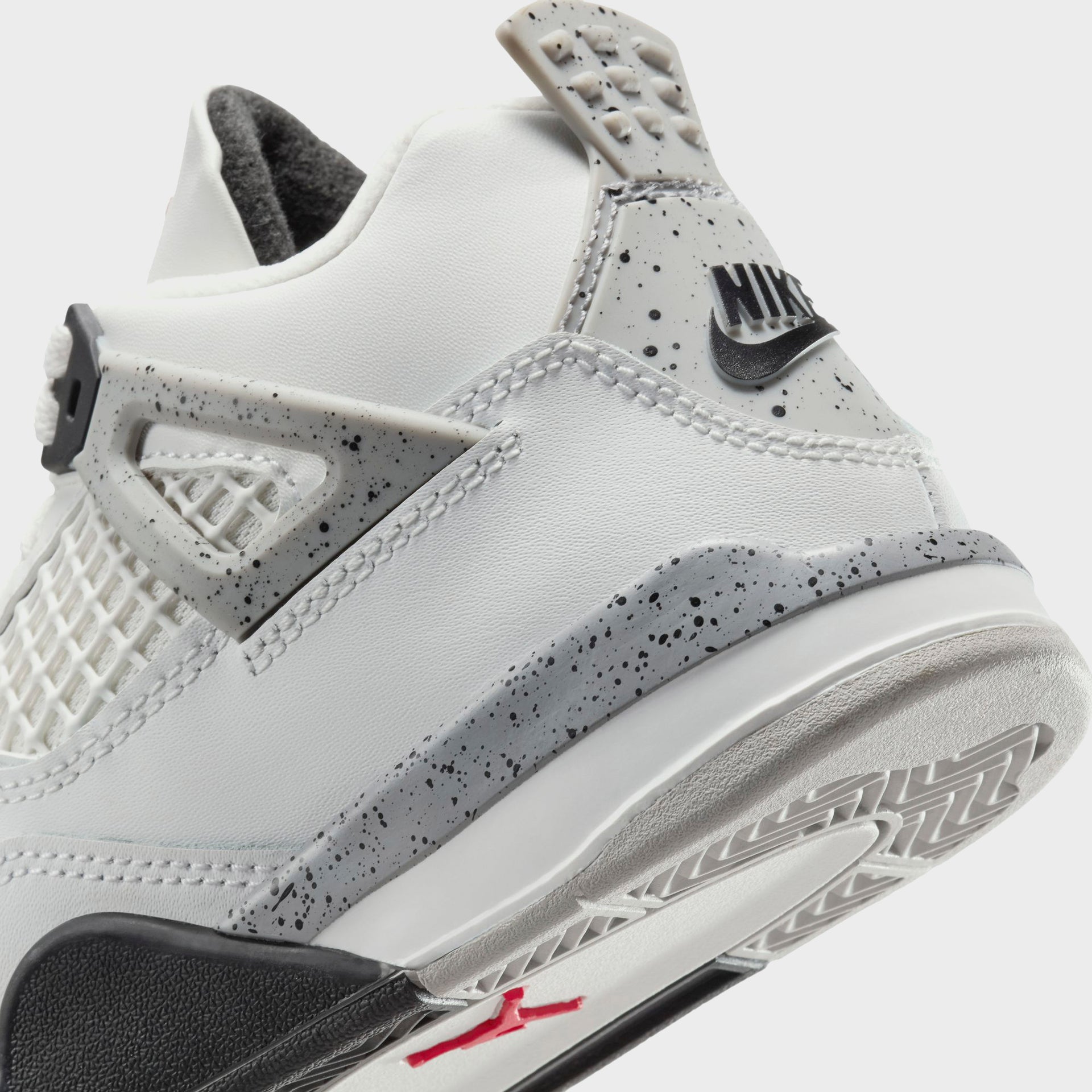 Nike PS Air Jordan 4 Retro - Summit White / Fire Red / Tech Grey / Black