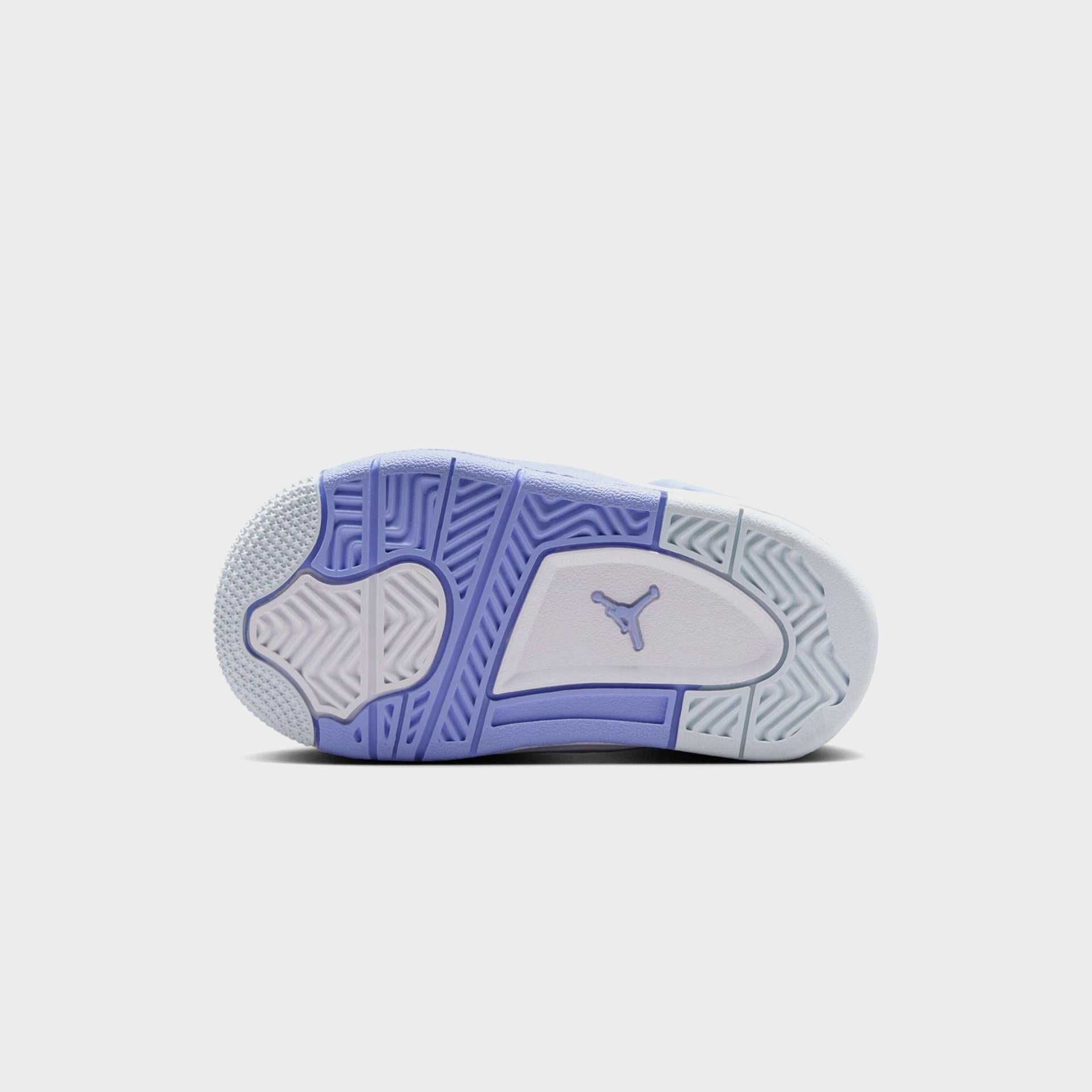 Jordan TD Air Jordan 4 Retro - White / Aluminum / Blue Tint / Oil Green