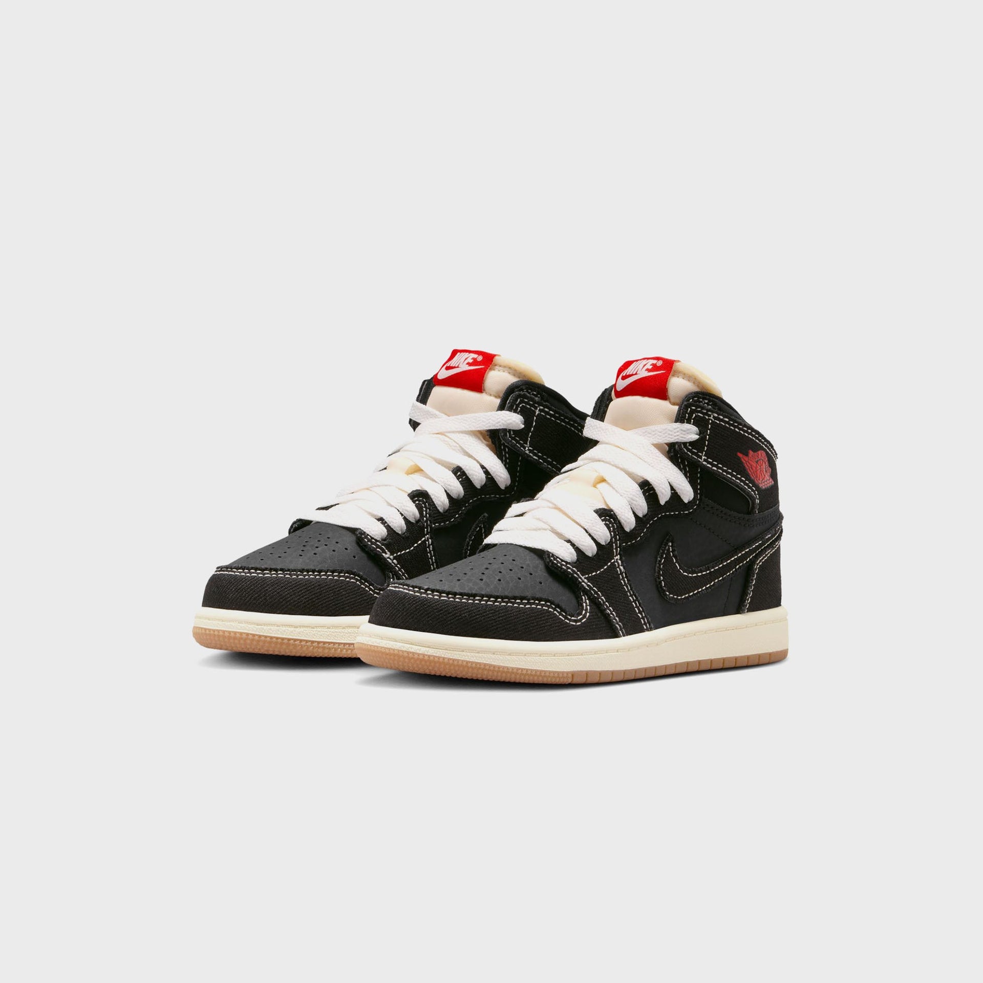Jordan PS Air Jordan 1 Retro High OG - Black / Sail / Gum / Medium Brown