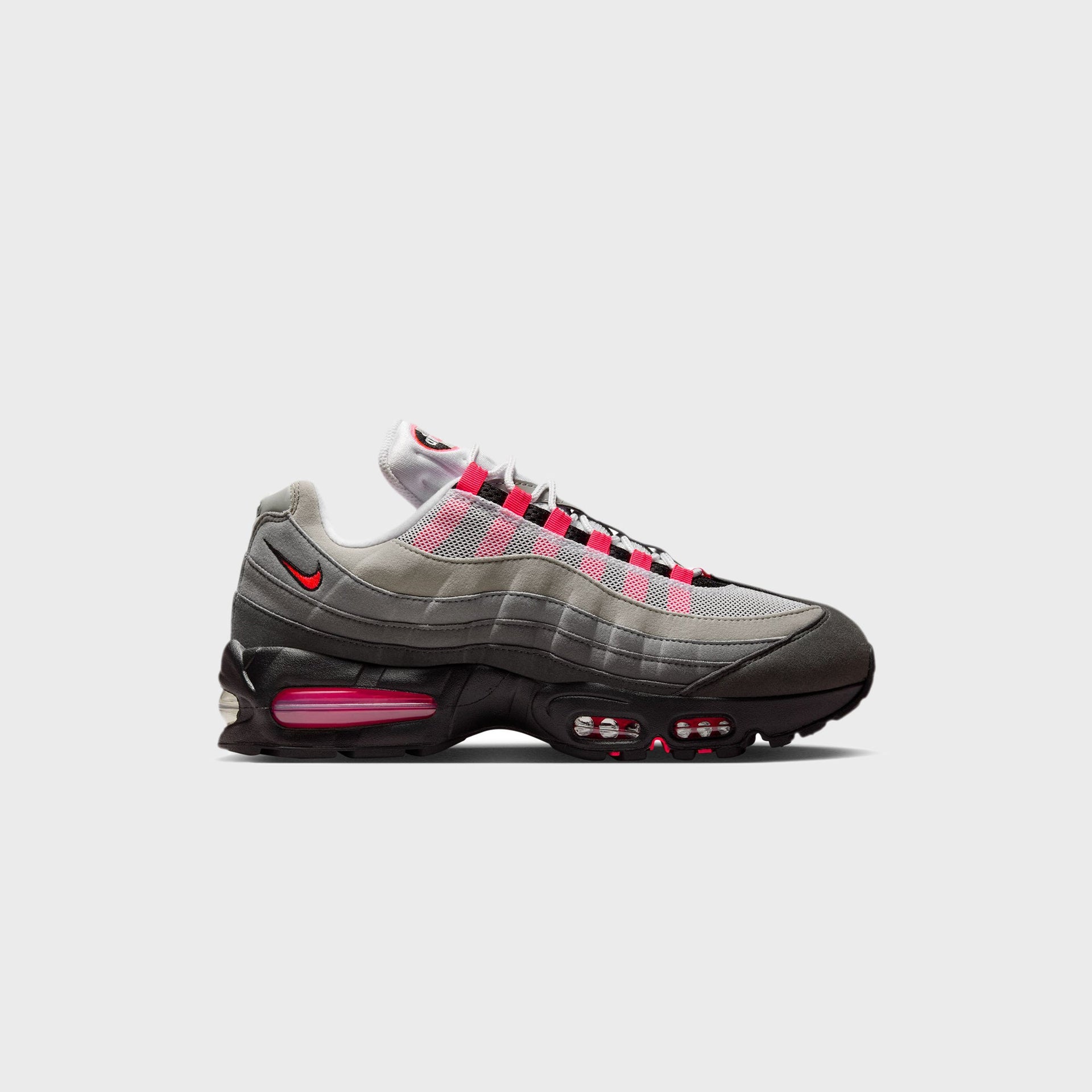 Nike Air Max 95 - Black / Solar Red / Medium Ash / Dark Pewter