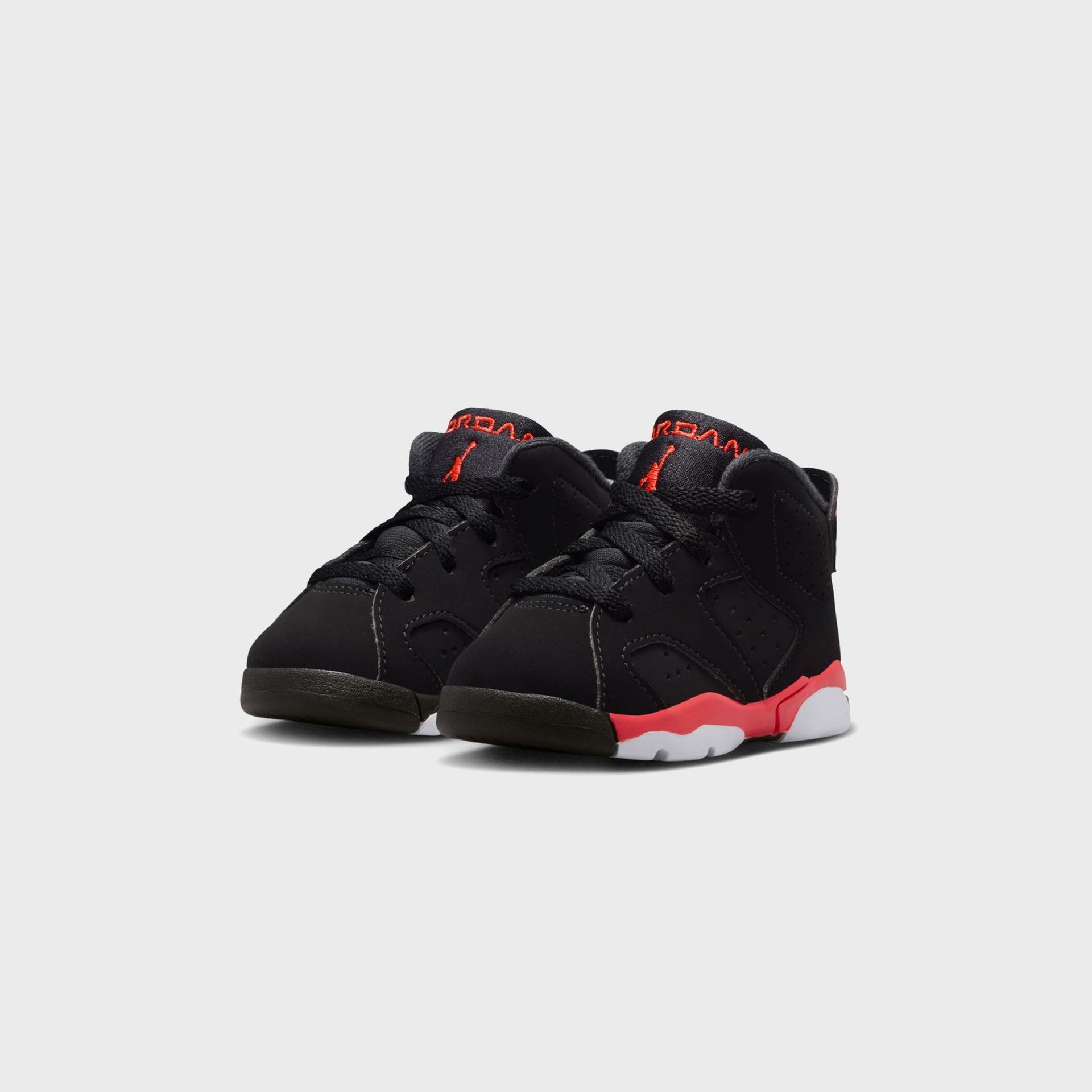 Jordan TD Air Jordan 6 Retro - Black / Light Crimson