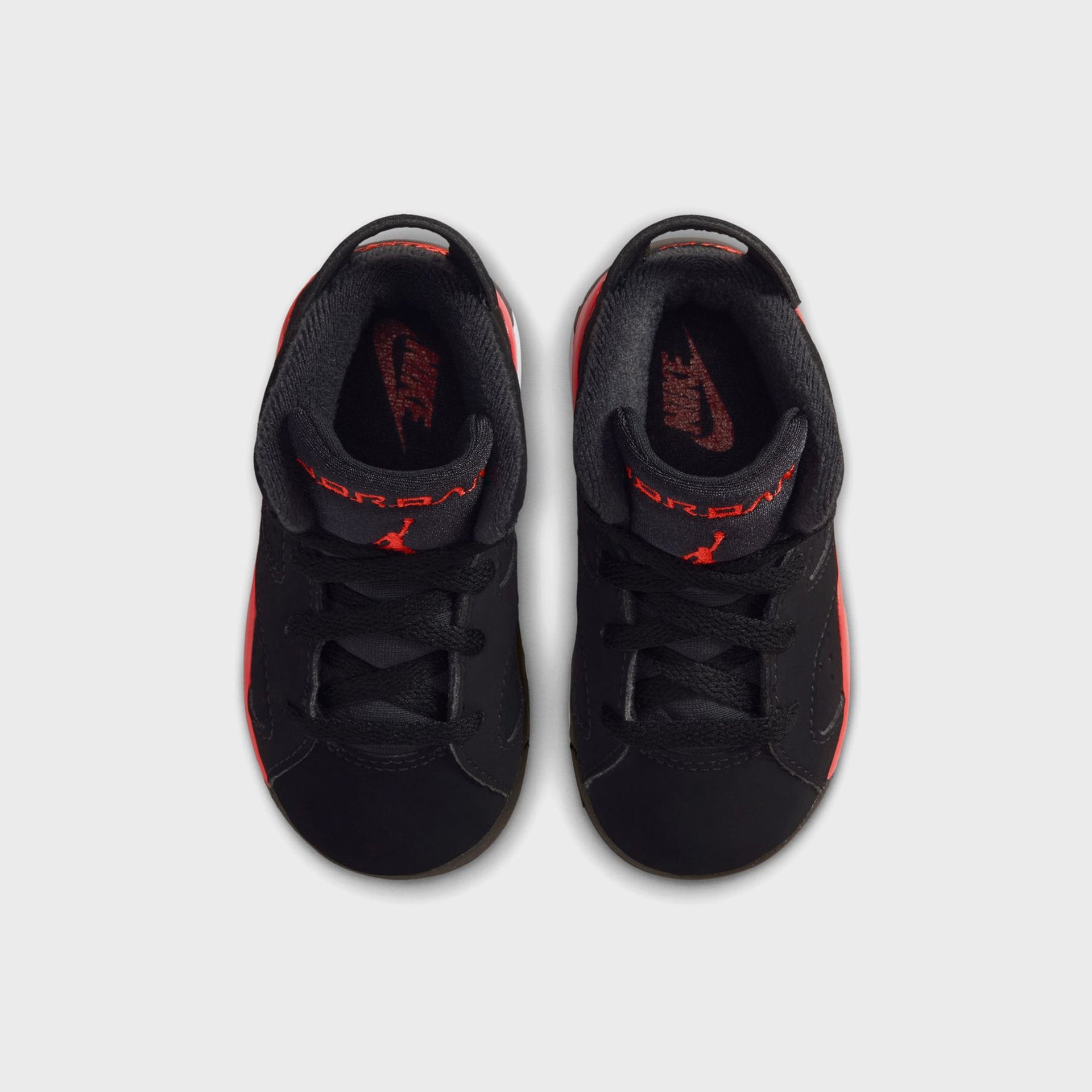 Jordan TD Air Jordan 6 Retro - Black / Light Crimson