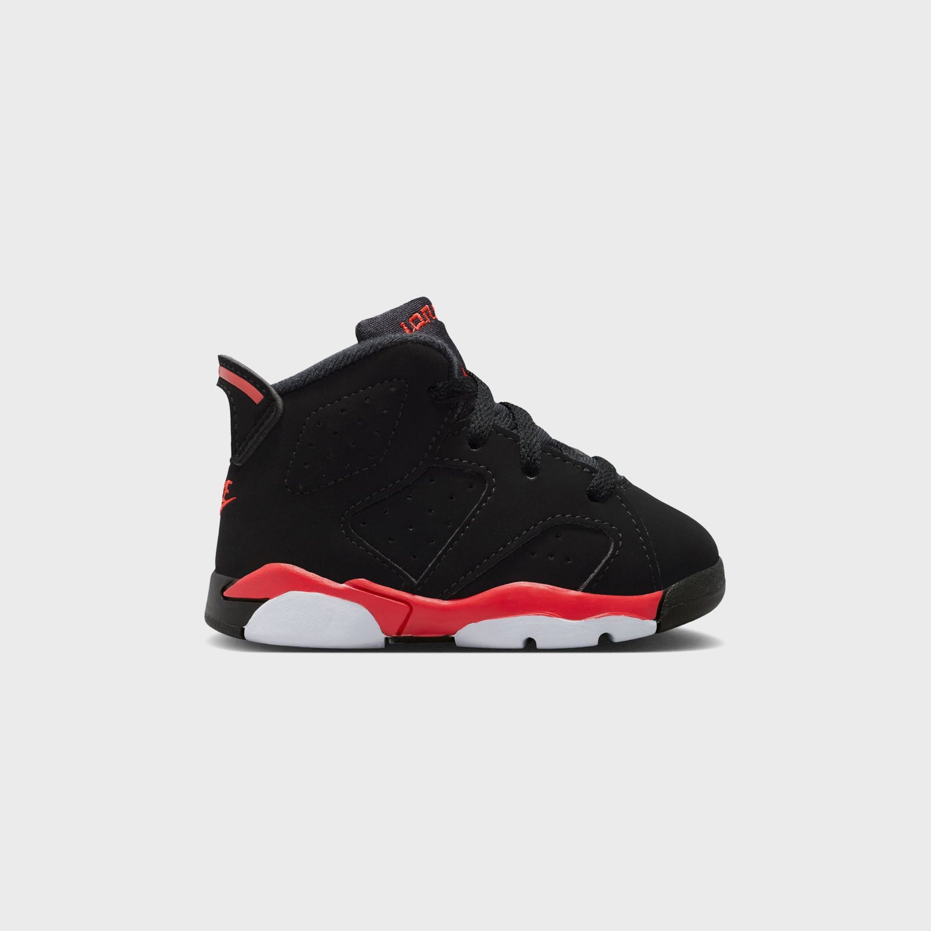 Jordan TD Air Jordan 6 Retro - Black / Light Crimson