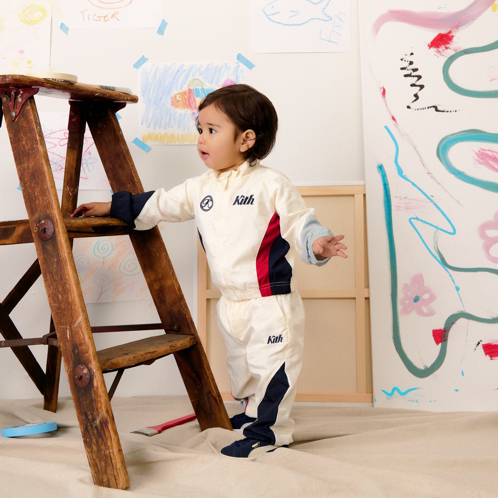 Kith Baby Dayton Jacket - Sandrift