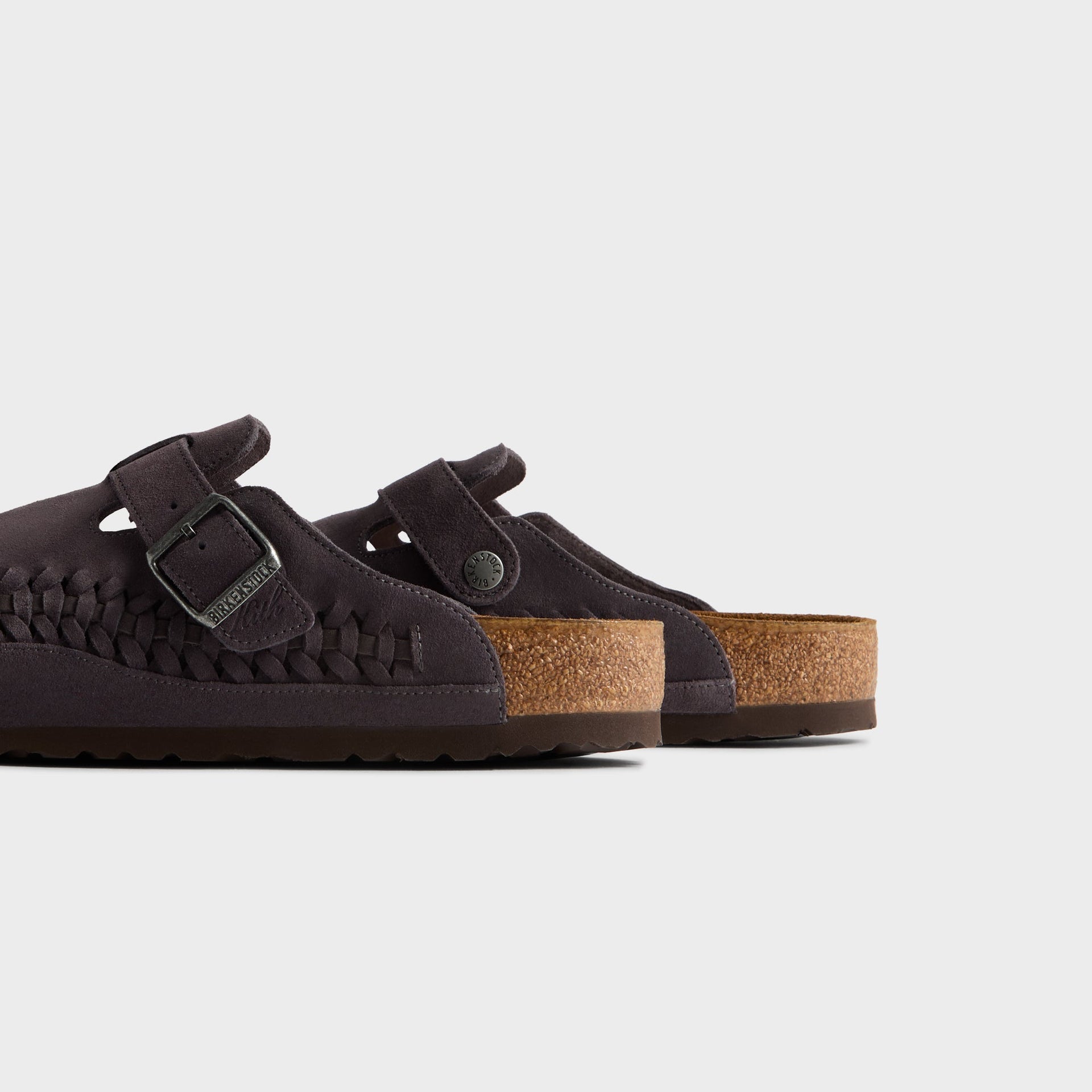MADE-TO-ORDER | Kith for Birkenstock WMNS Boston Woven - Rabbit Grey - PH