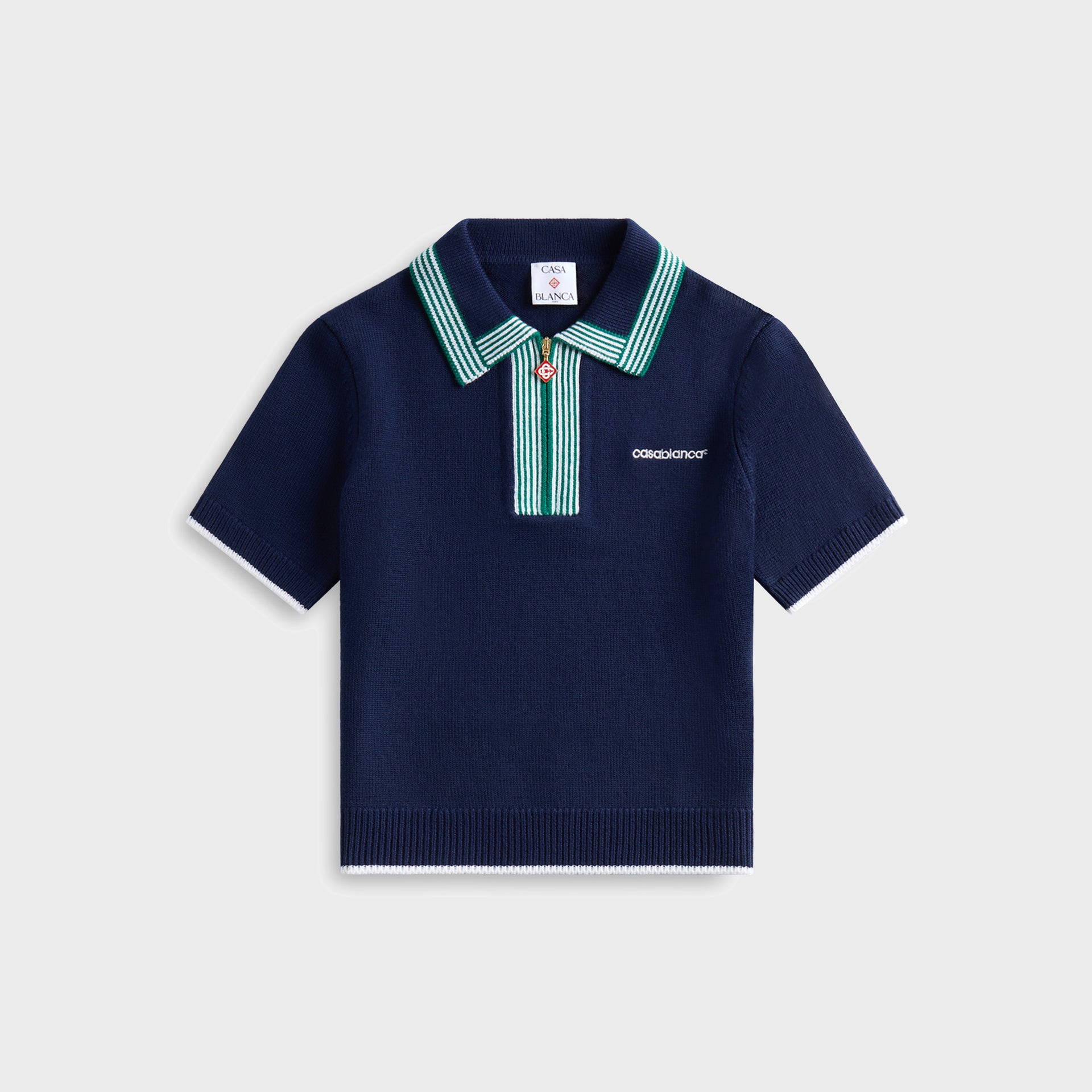 Polo de tennis Casablanca - Bleu marine