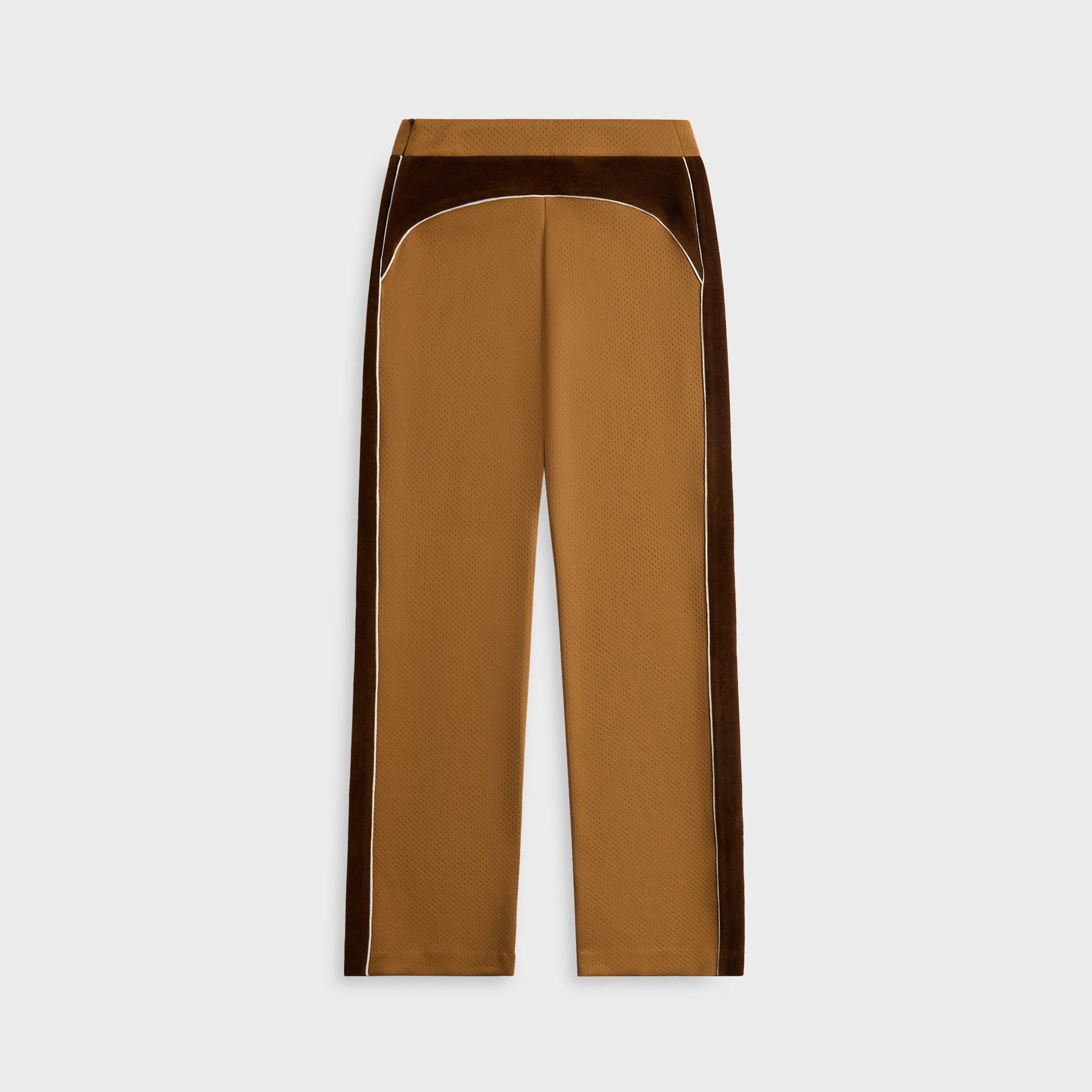 Pantalon de survêtement Casablanca à empiècements en chenille beige