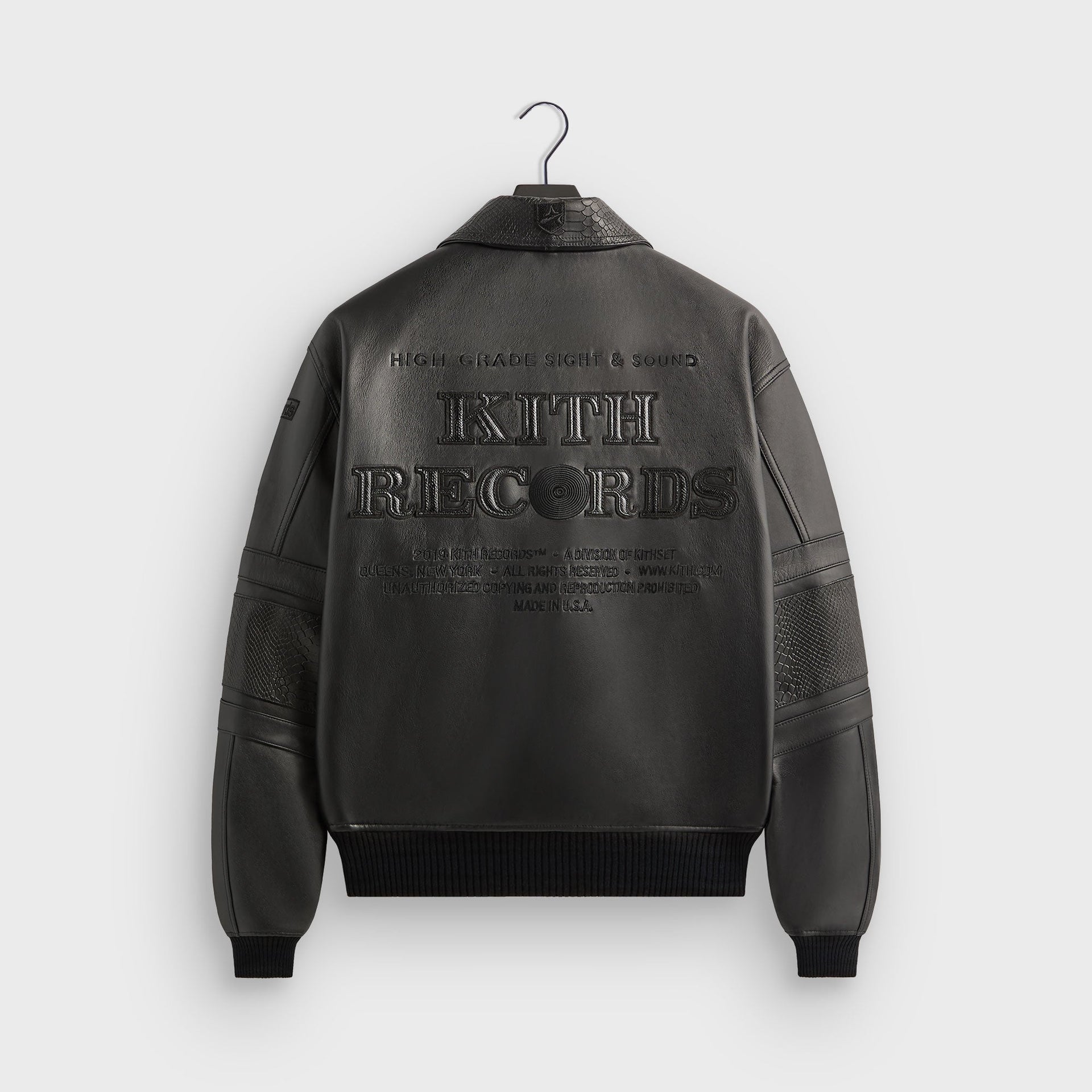 Kith Records for AVIREX Legend Bomber Jacket - Black