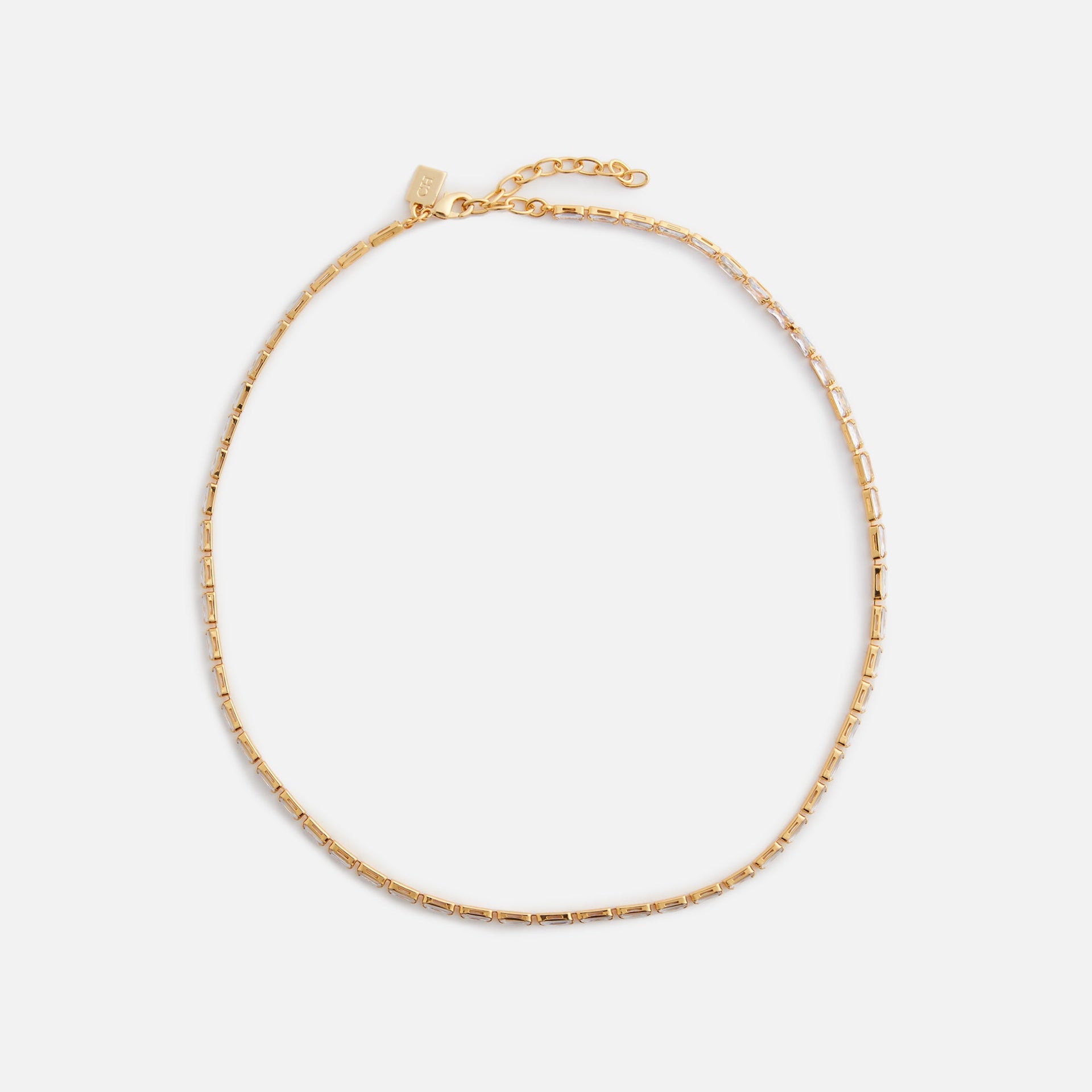 Collier ras du cou Crystal Haze Mini Baguette - Transparent