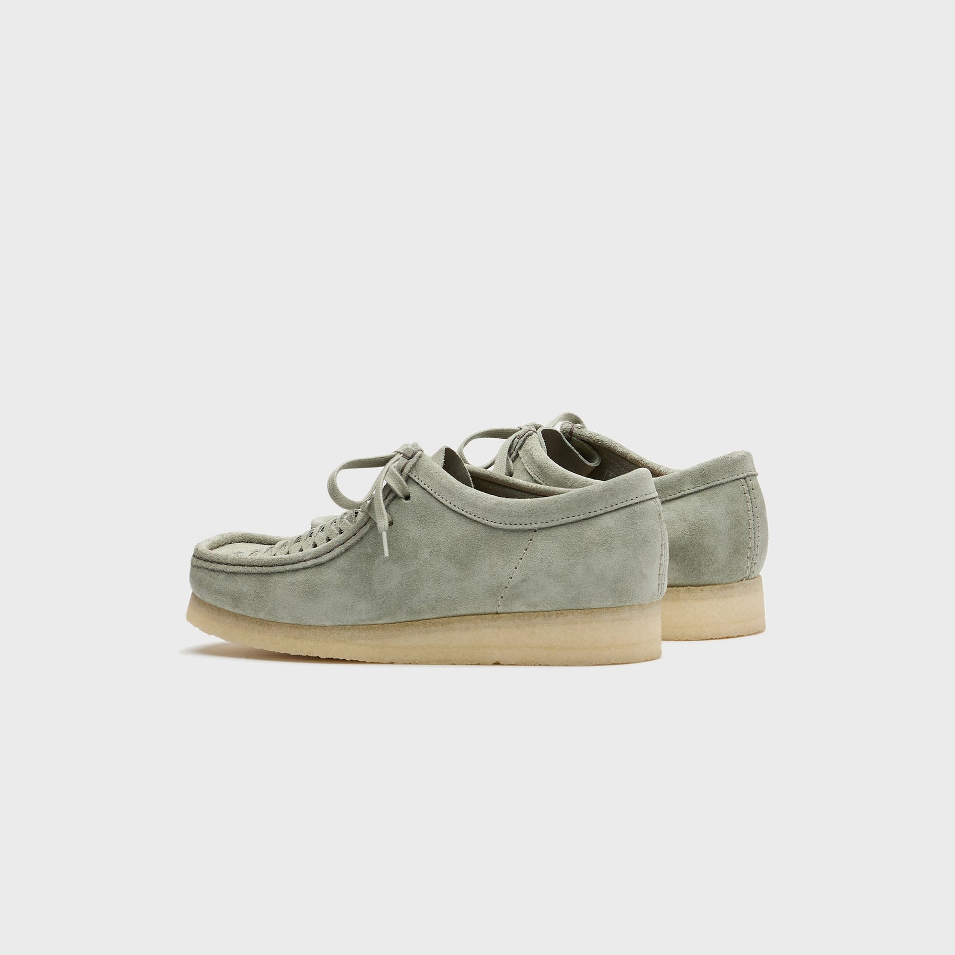 Clarks Wallabee Weave - Sage Suede