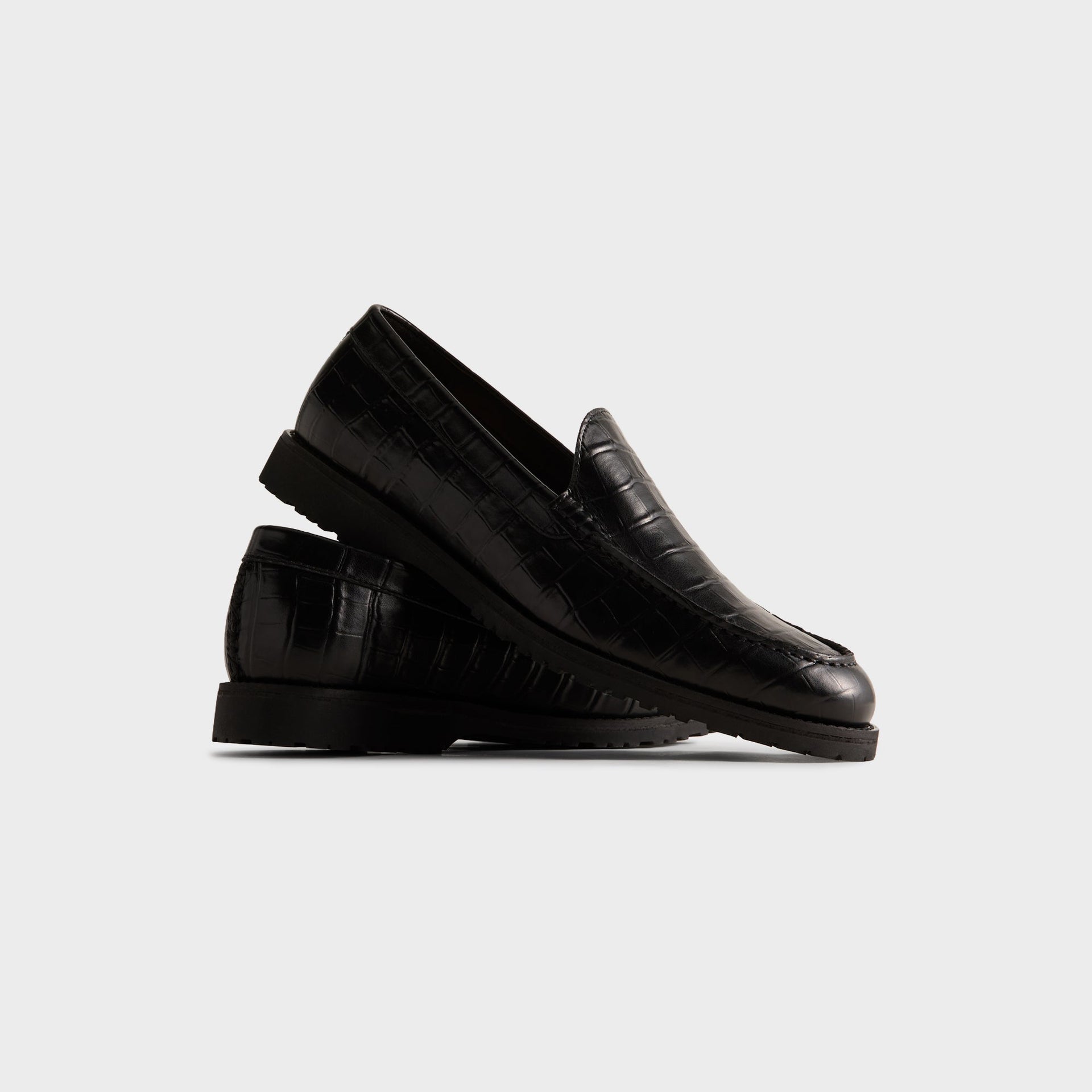 8th St by Ronnie Fieg for Clarks Originals Bristol Loafer - Black Croc