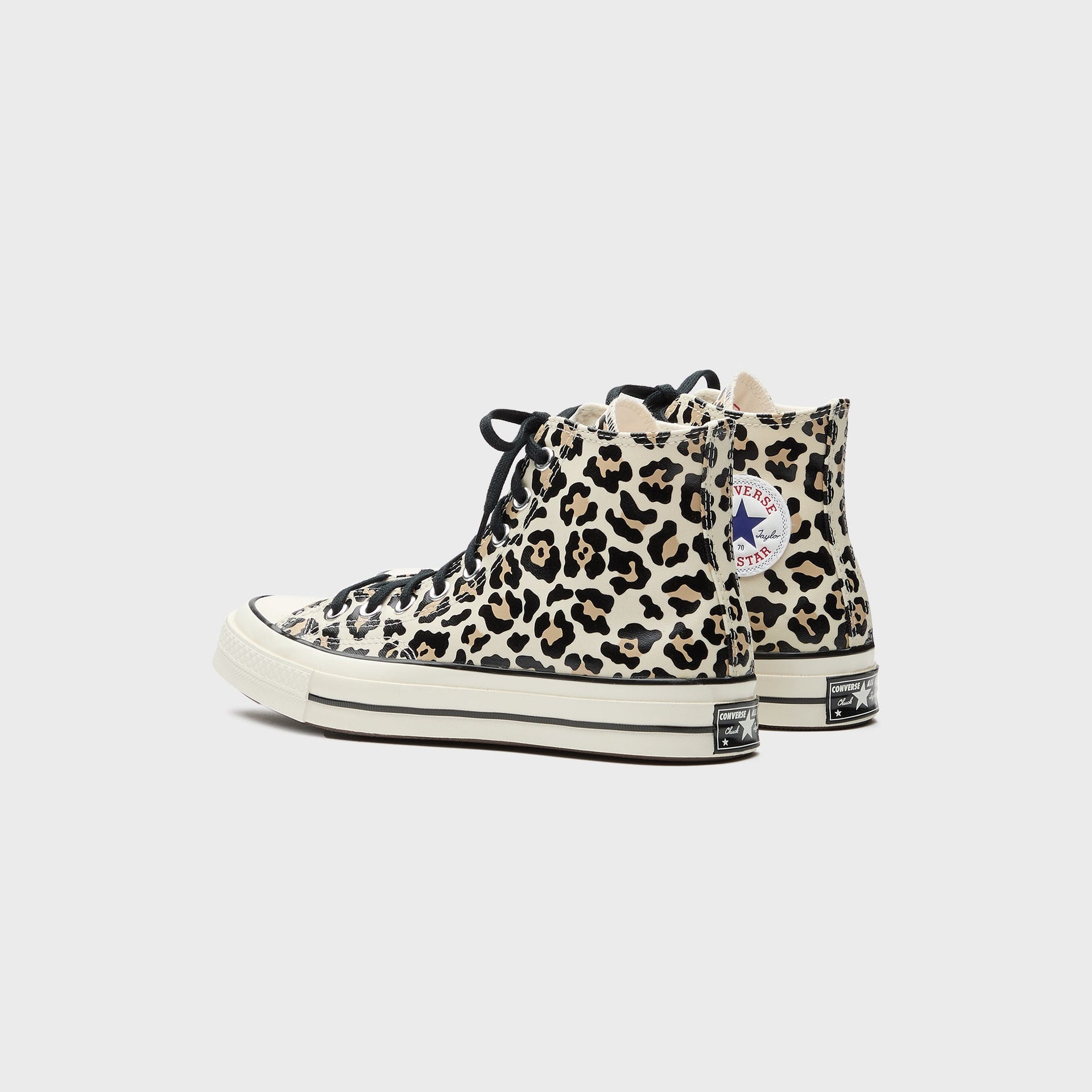 Converse Chuck 70s Glow-In-The-Dark Leopard Print - Egret / Light Fawn / Black