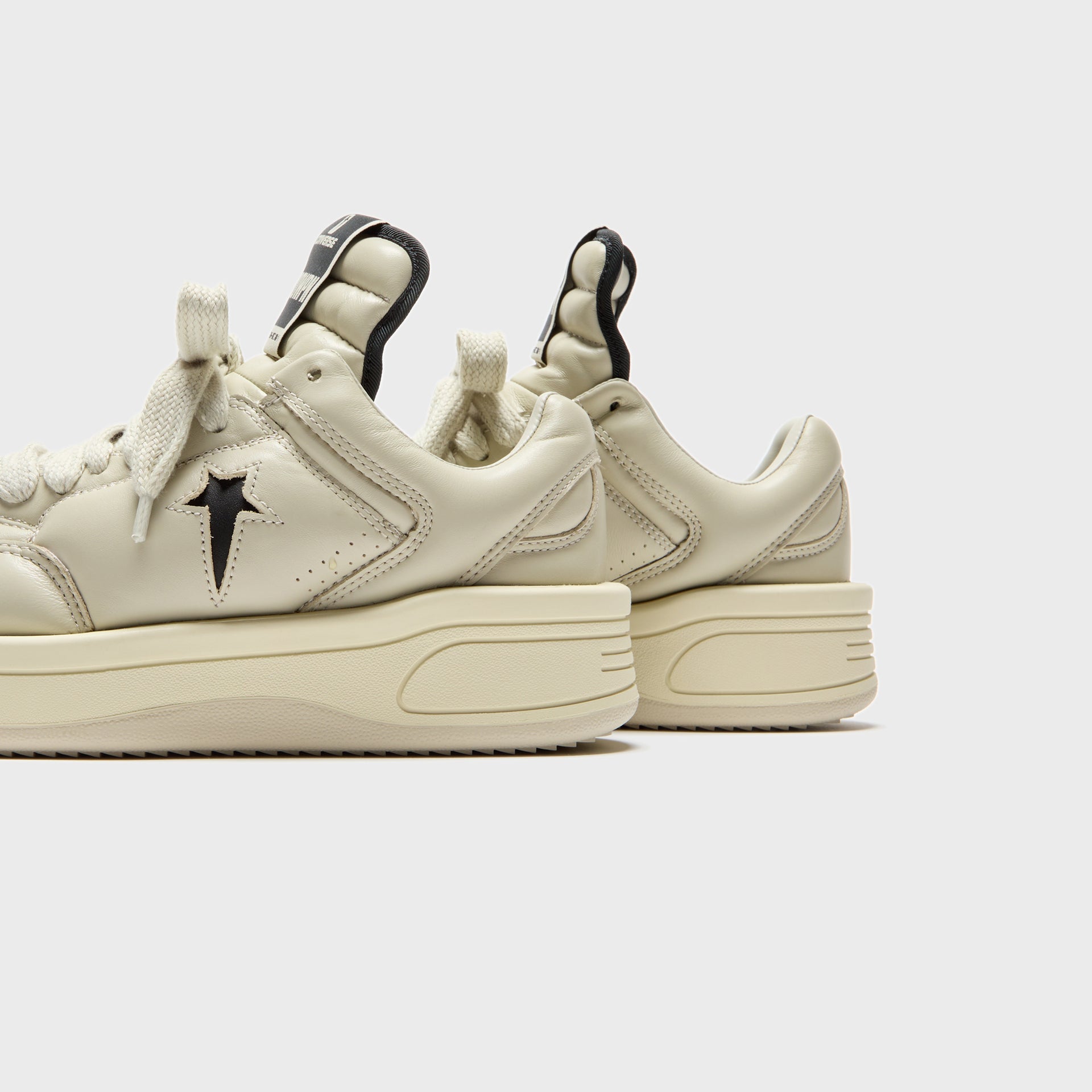 Rick Owens x Converse DRKSHDW Turbowpn Ox - Pelican / Black / Cloud Cream
