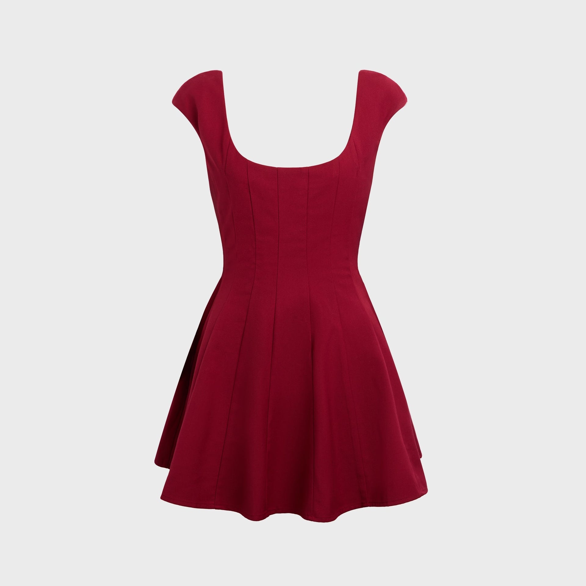 GUIZIO Leila Mini Dress - Bordeaux