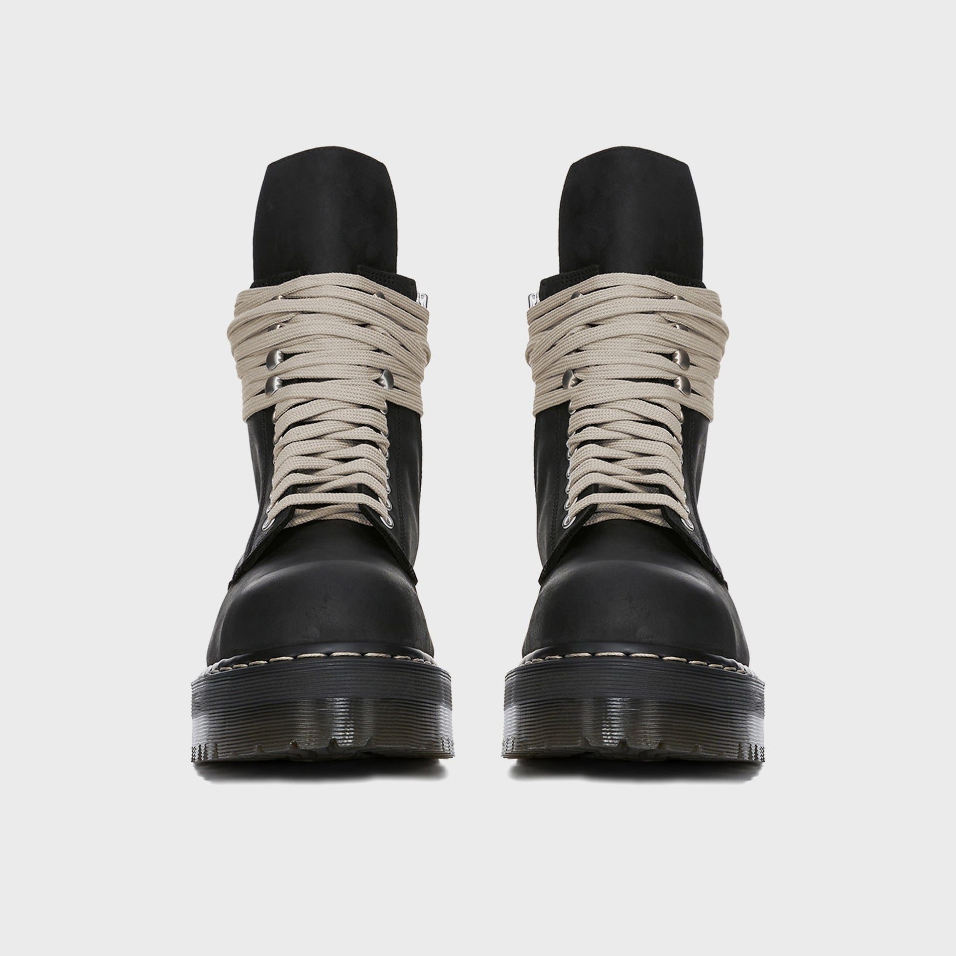 Dr. Martens x Rick Owens WMNS Quad Sole Steel Toe Boot - Black