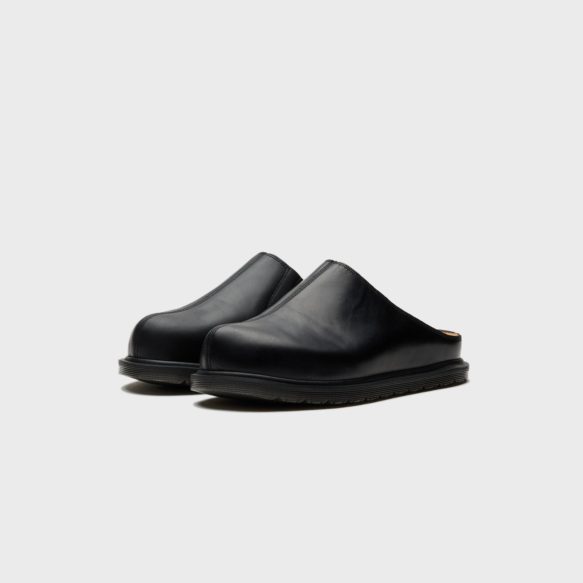 Dr. Martens San Leather Mule - Black Orleans