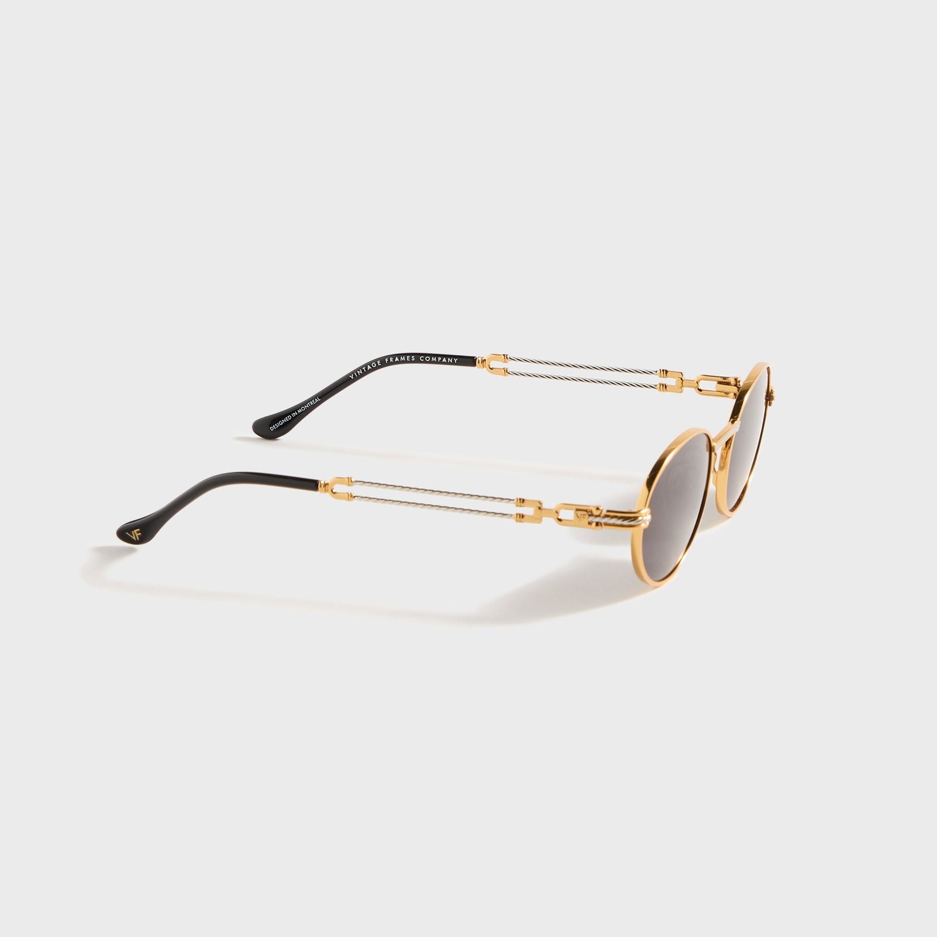 Vintage Frames Pac Double Rope Edition 18KT Two-Tone - Gold / Black