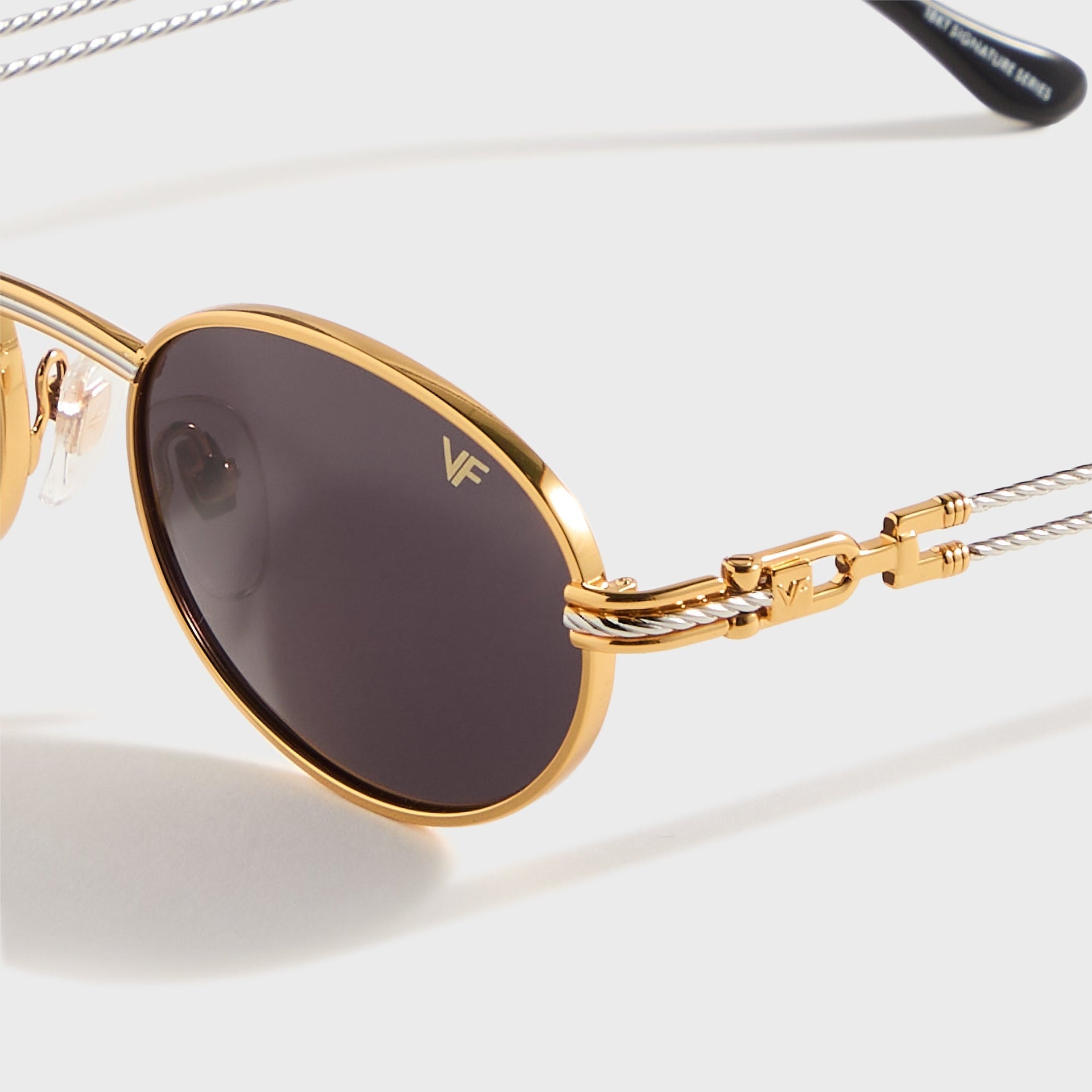 Vintage Frames Pac Double Rope Edition 18KT Two-Tone - Gold / Black