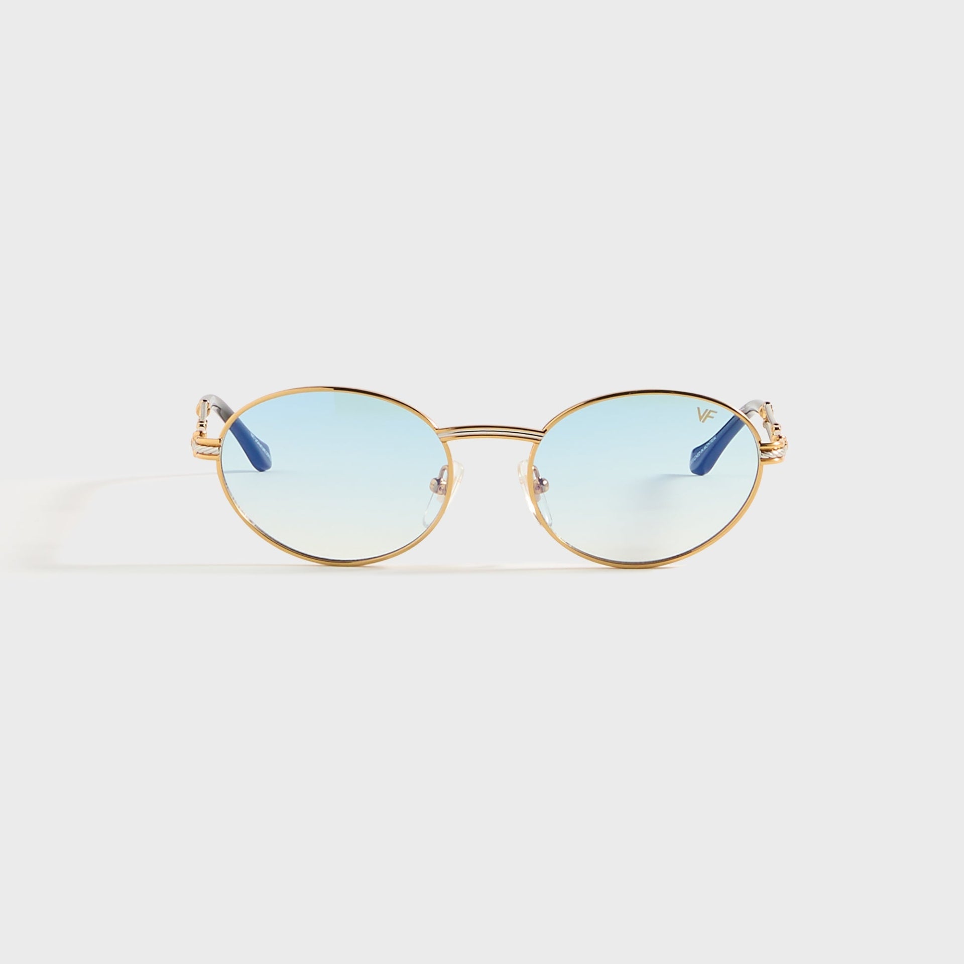 Cadres Vintage Frames Pac Double Rope Edition 18KT Bicolore - Or / Bleu Pastel