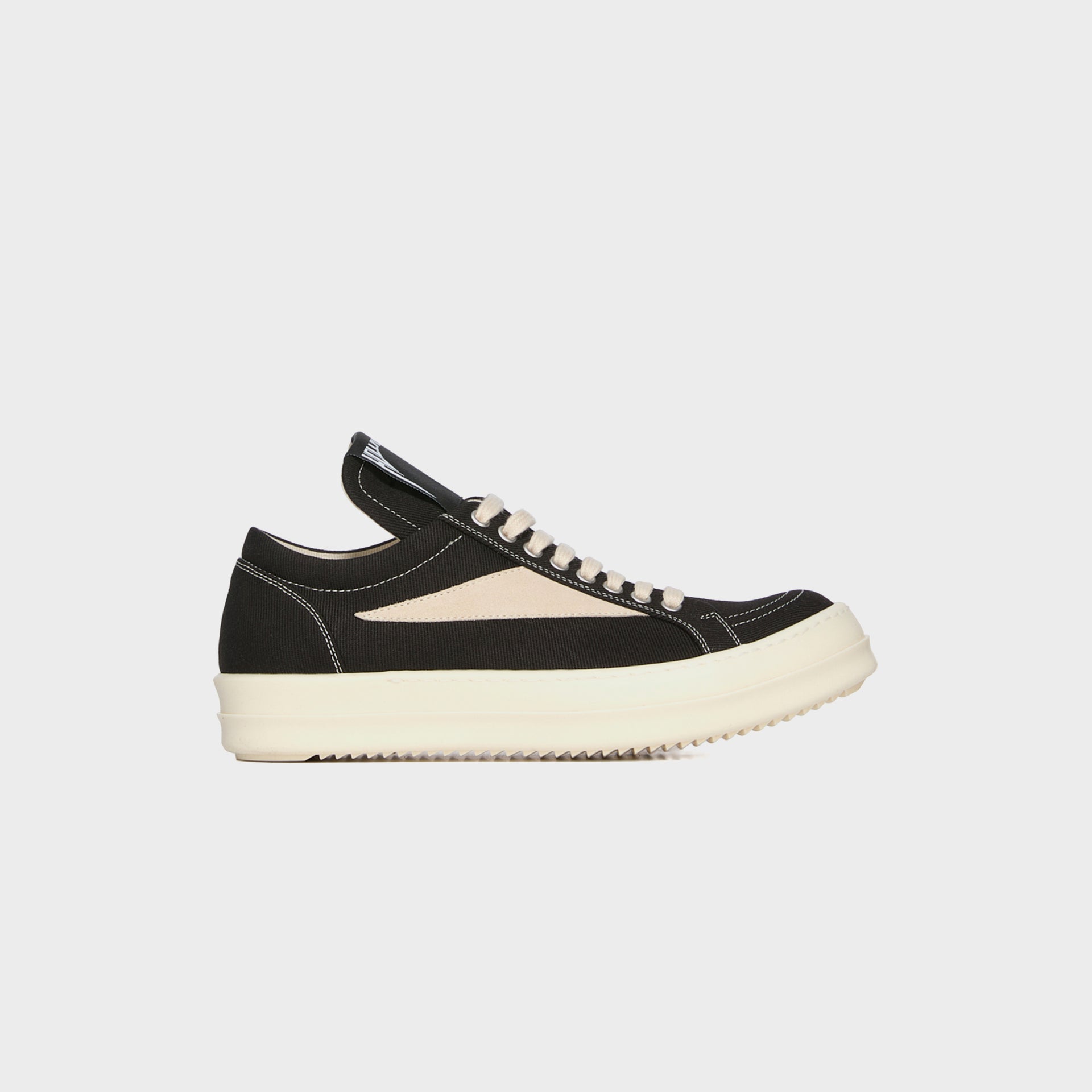 Rick Owens Vintage Sneaks Scarpe - Denim Black / Milk