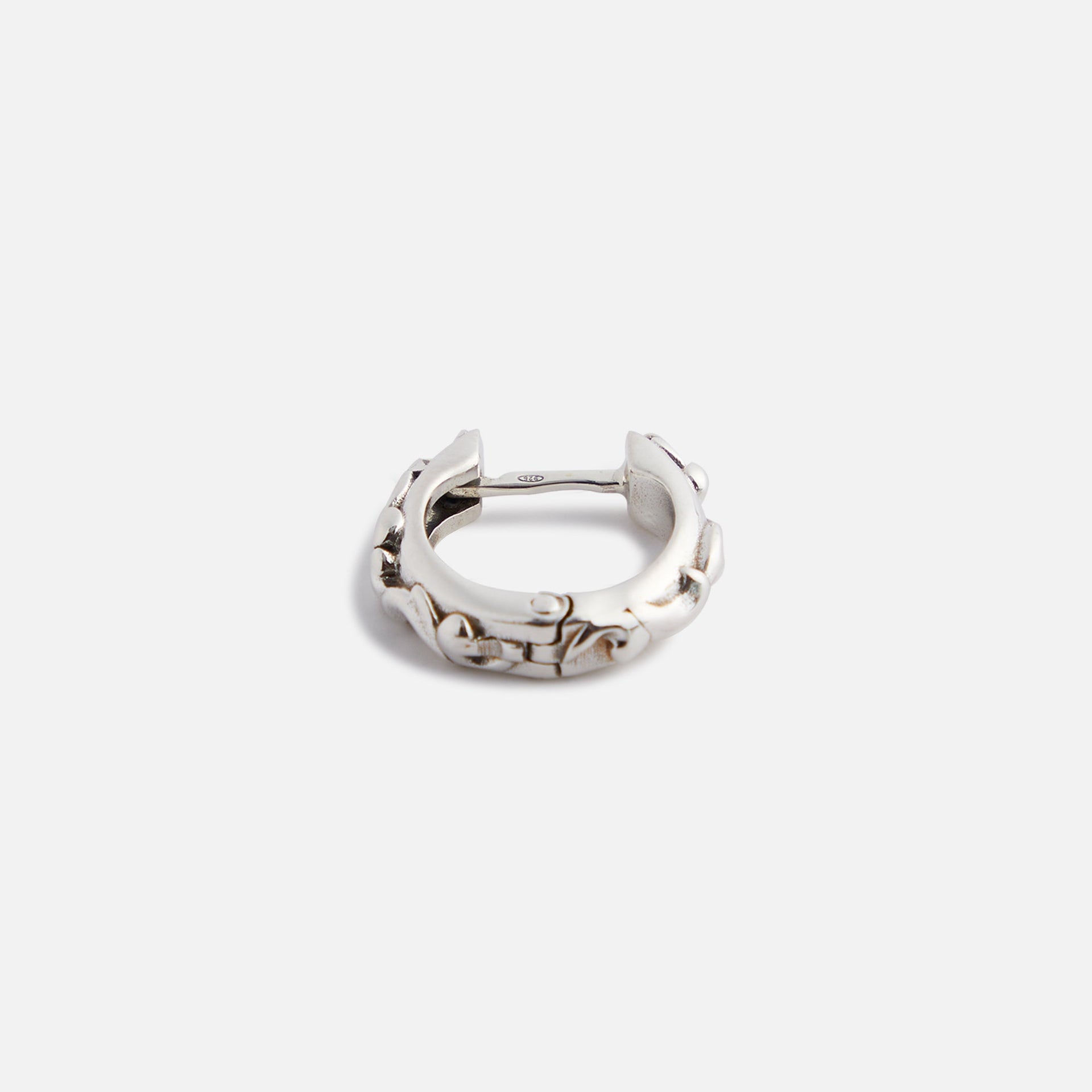 Boucle d'oreille unique Emanuele Bicocchi Arabesque - Argent
