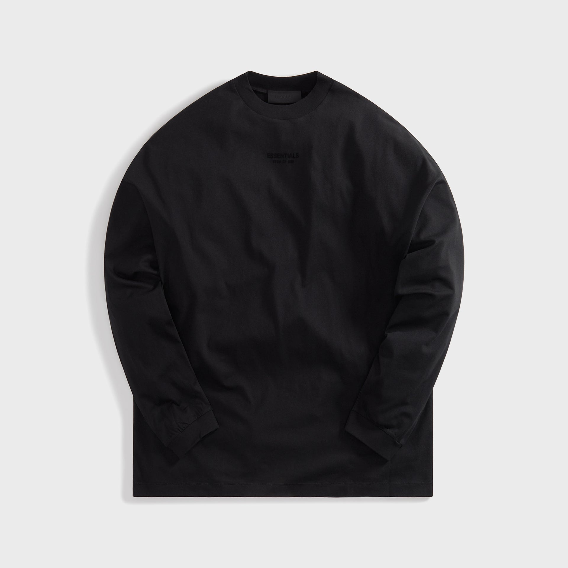 T-shirt à manches longues Essentials - Noir