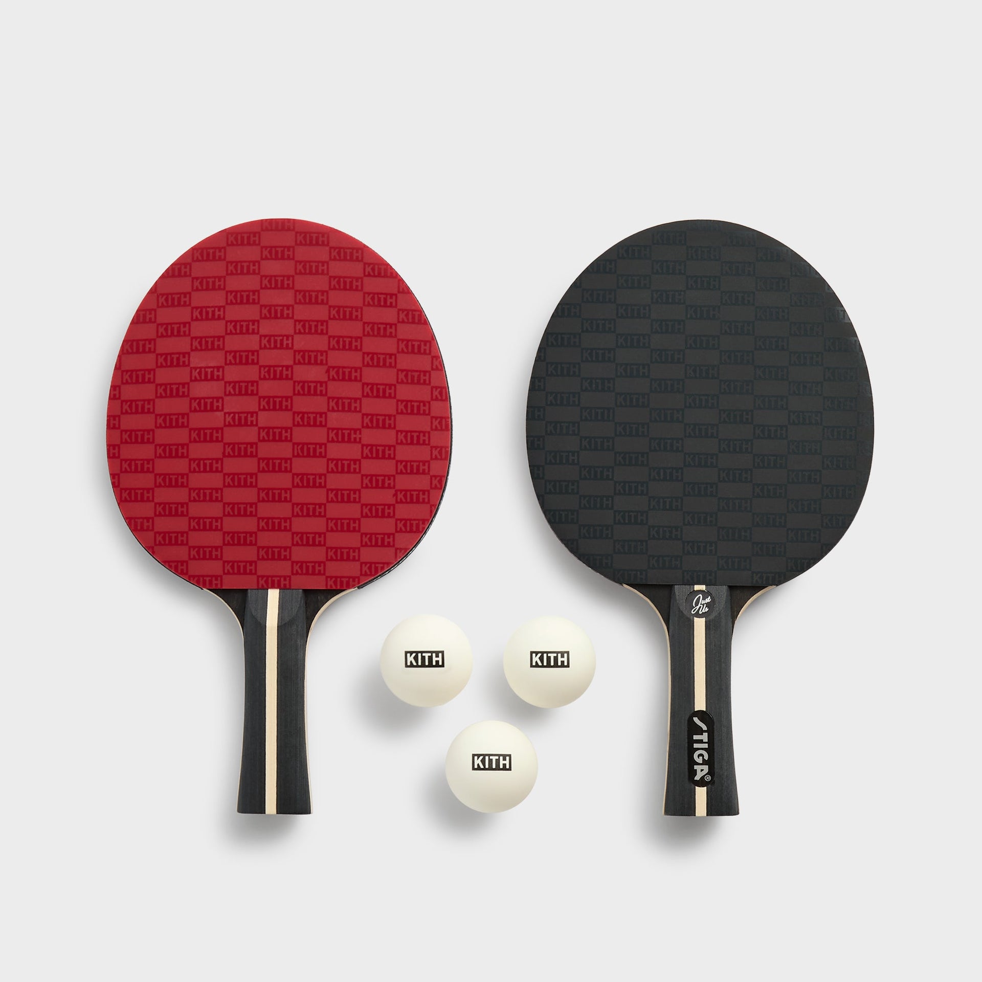 Kith for Stiga Table Tennis 2 Player Premium Set  - Black / Red