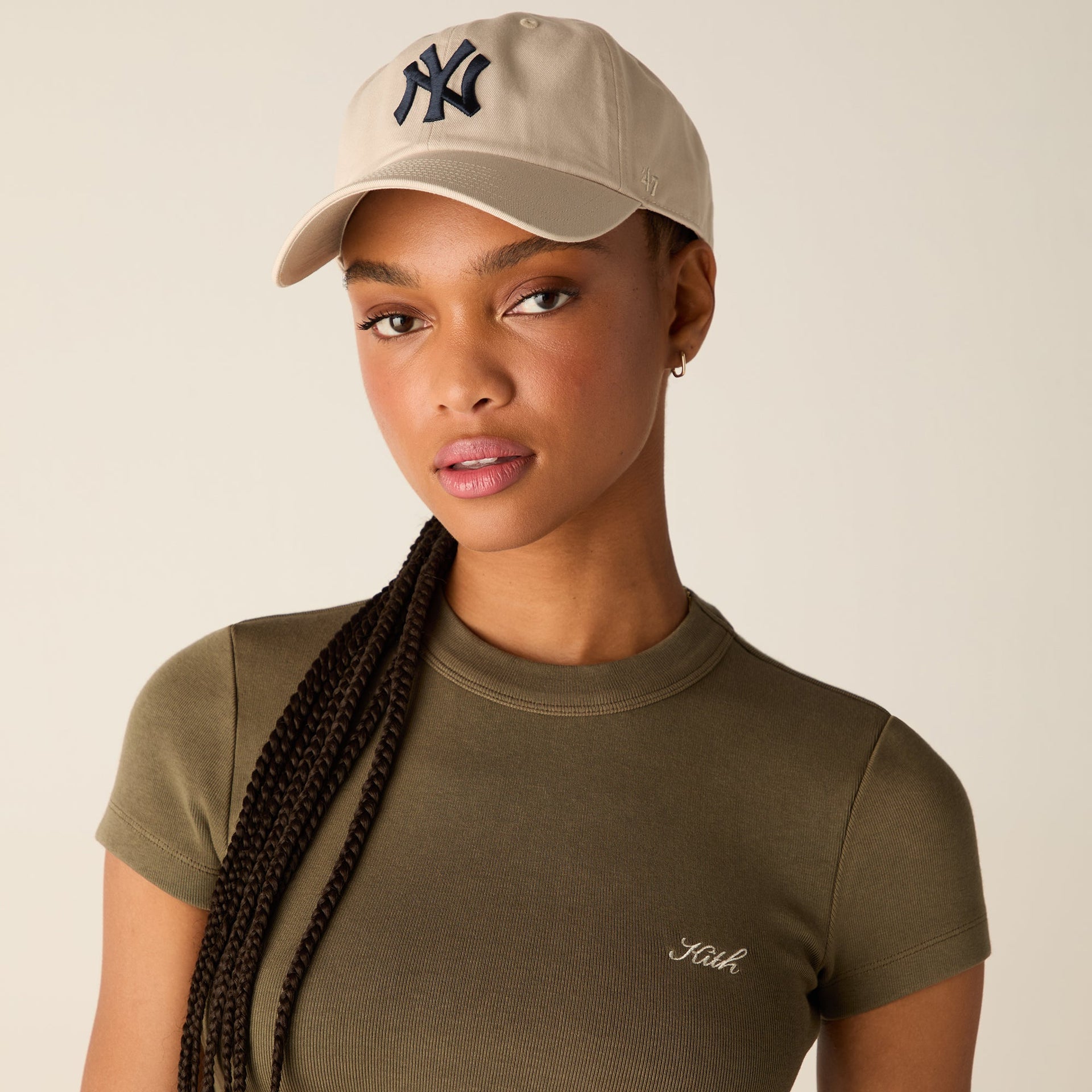 Kith Women & '47 for the New York Yankees Clean Up Cap - Waffle