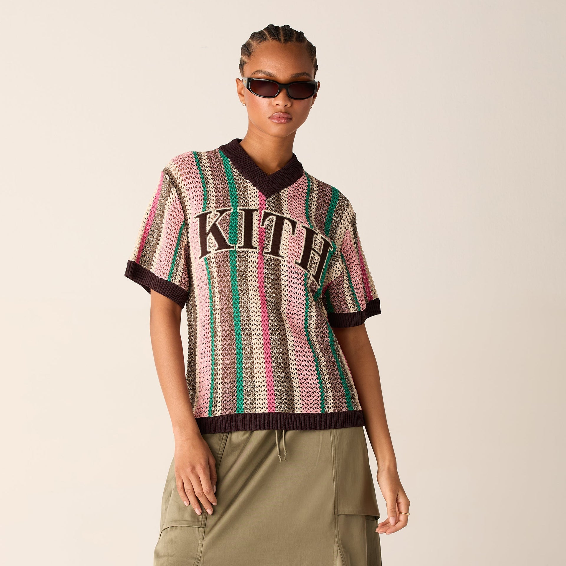 Kith Women Spencer II Crochet Jersey - Protea