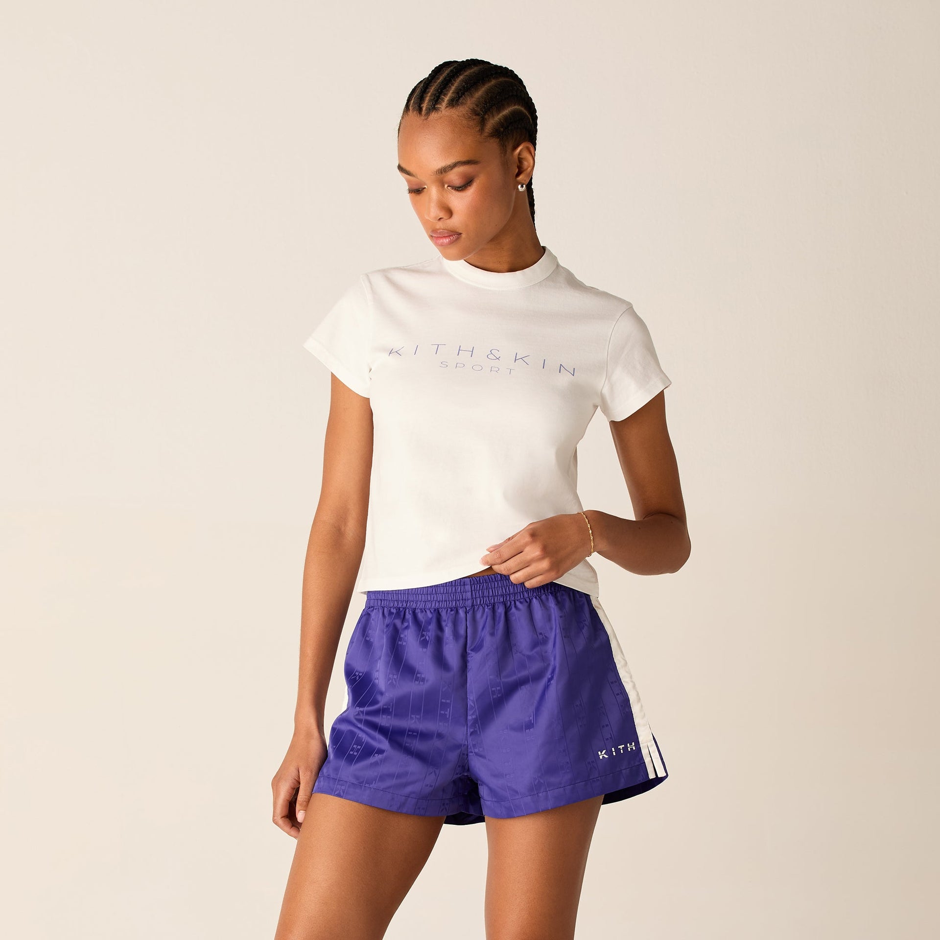 Kith Women Mulberry Vintage Kith & Kin Sport Tee - White