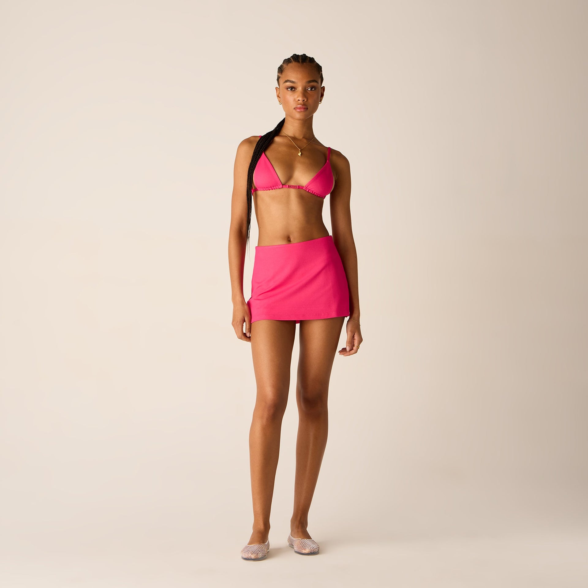 Kith Women Vera Denim Skirt - Blossom