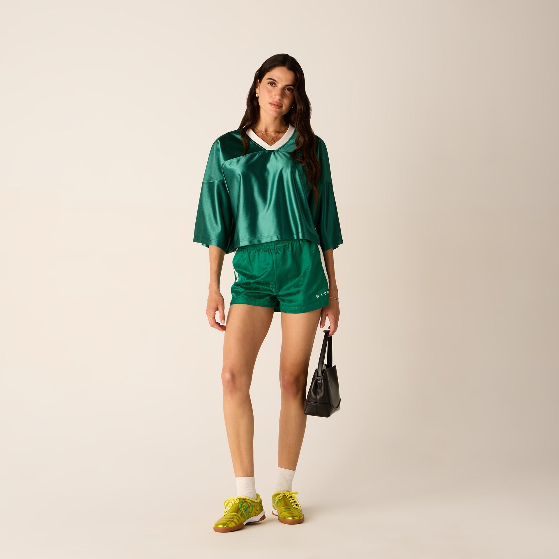 Kith Women Nilah II Soccer Shorty - Juniper