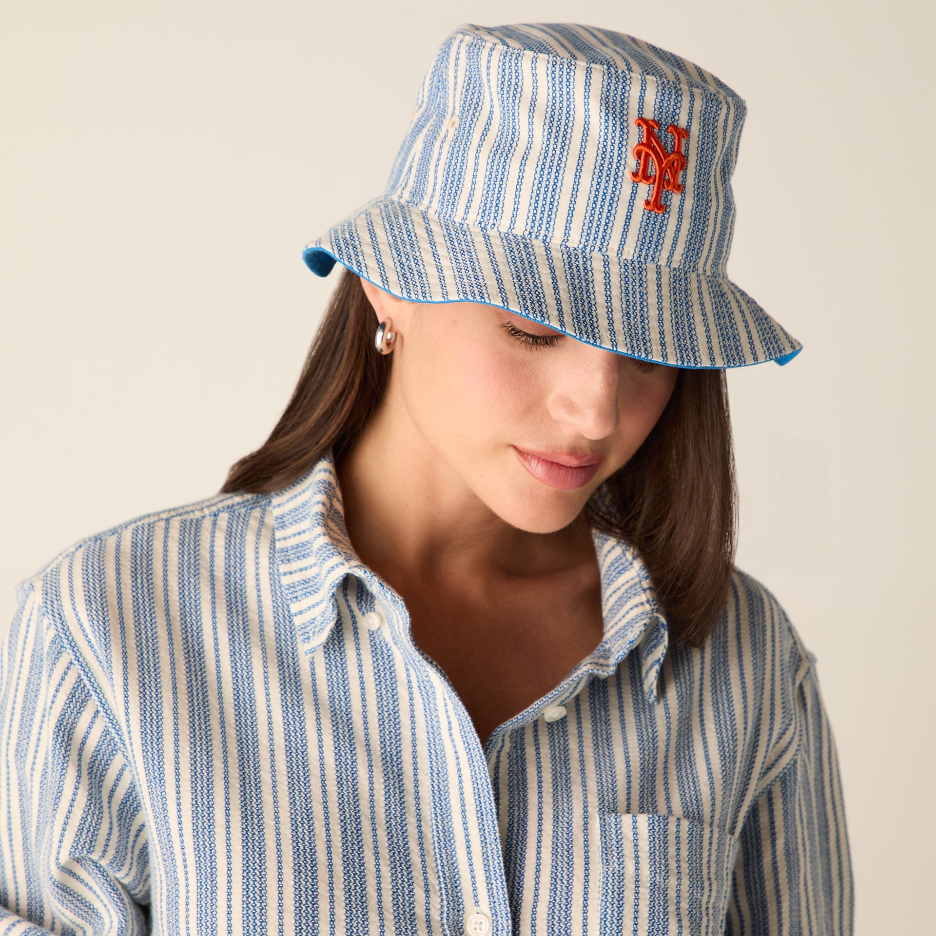 Kith Women & '47 for the New York Mets Bucket Hat - Royal