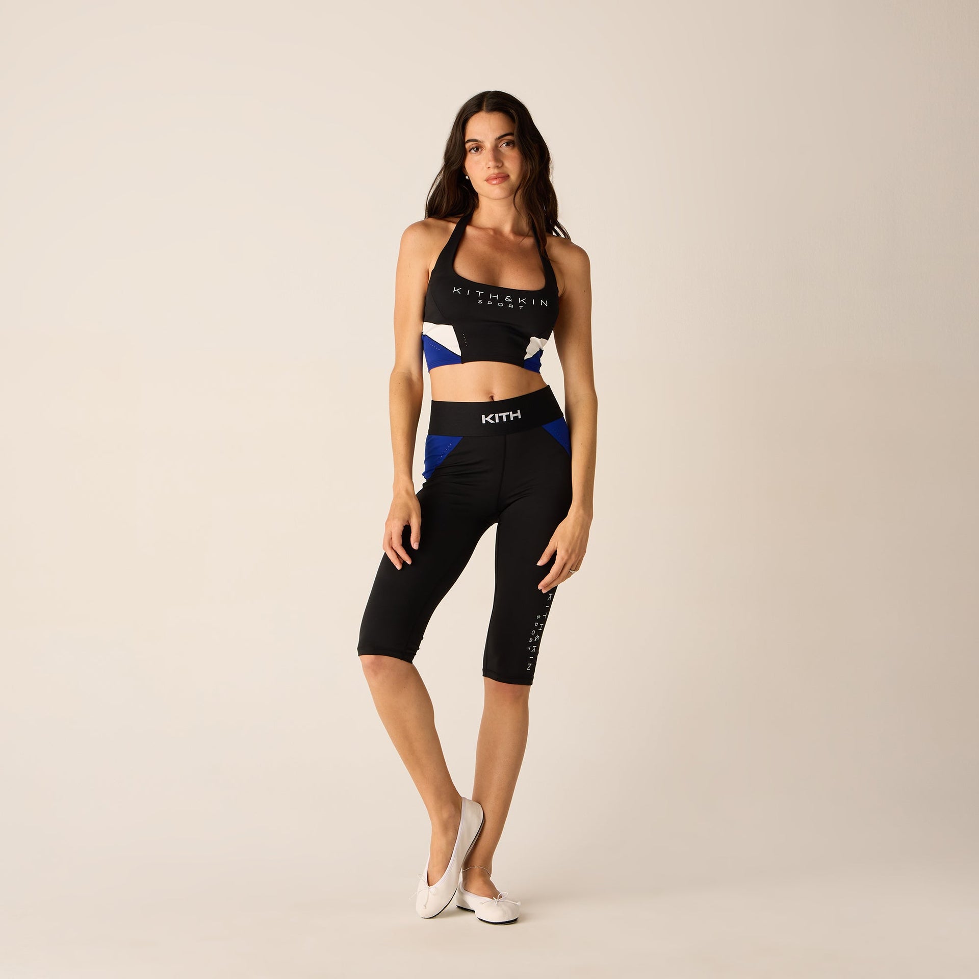 Kith Women Nikki Halter Active Tank - Black