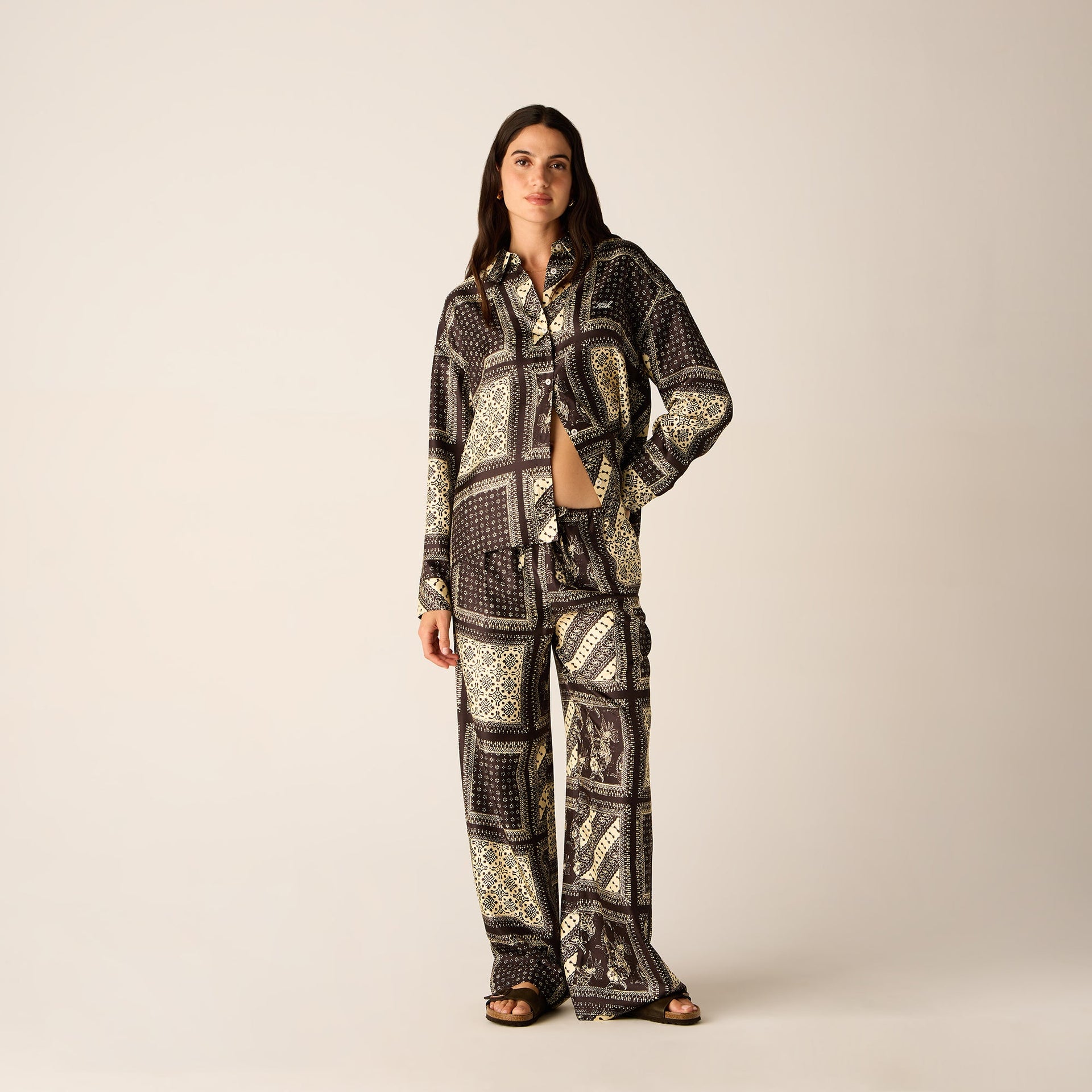 Kith Women Michi Batik Block Print Pant - Incognito