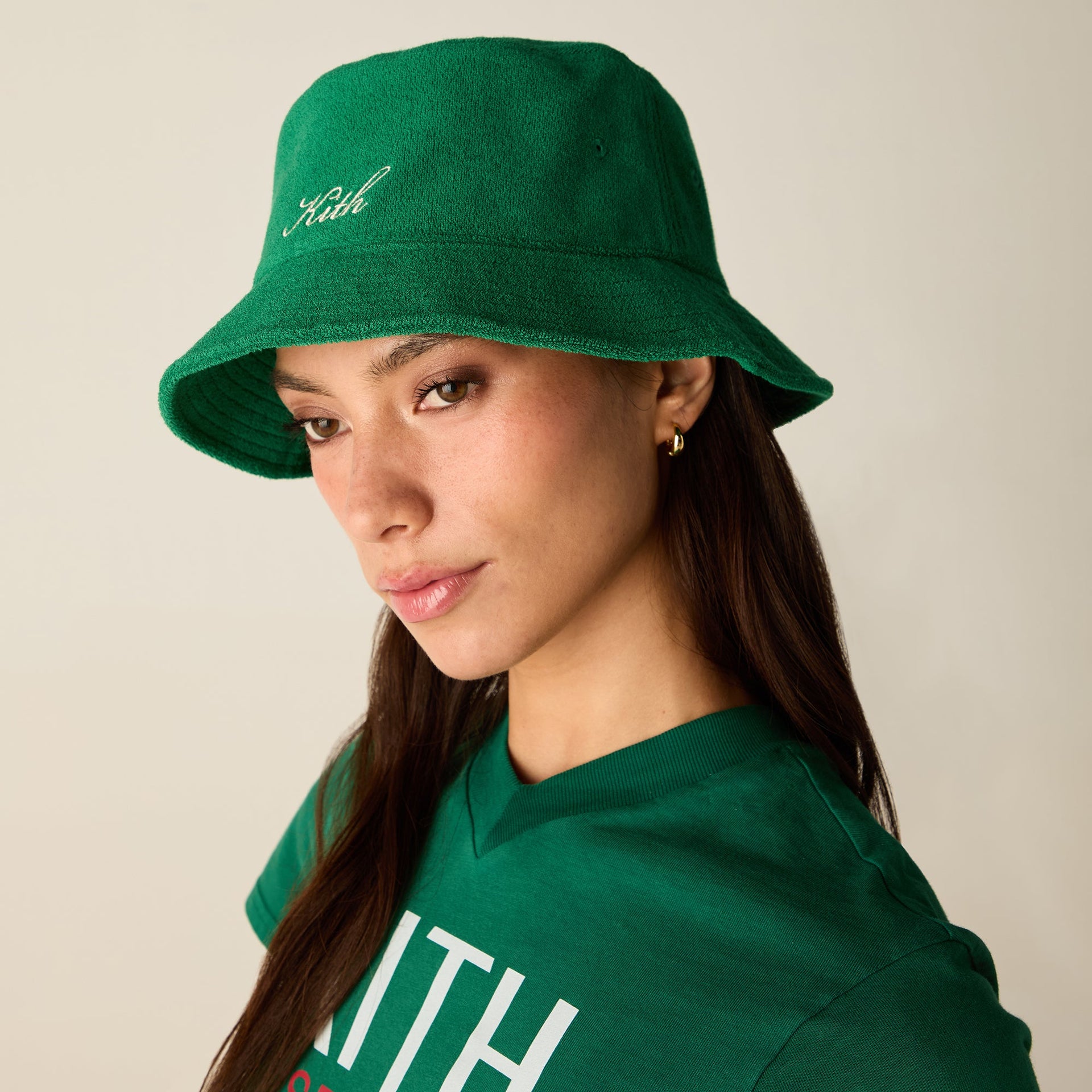 Kith Women Towel Bucket Hat - Newt